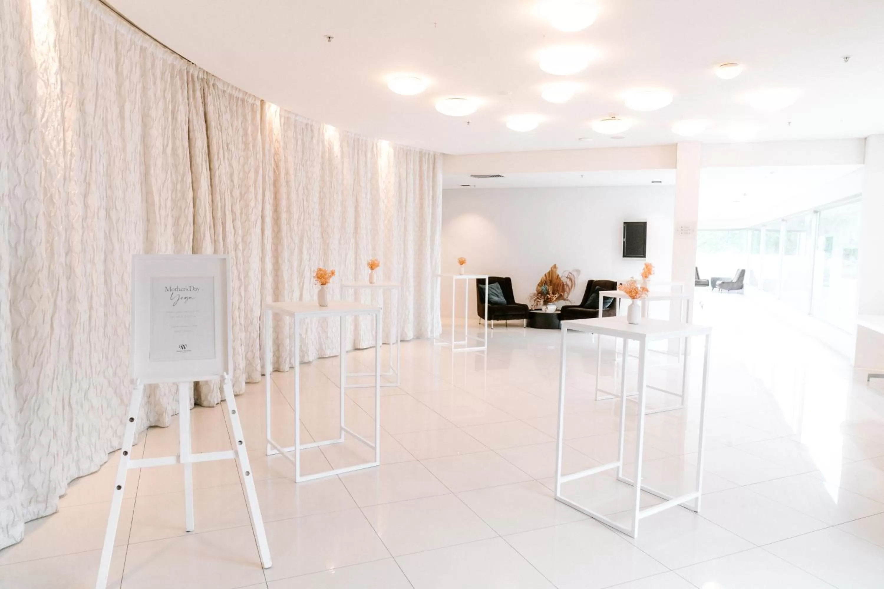 Communal lounge/ TV room in Trinity Wharf Tauranga