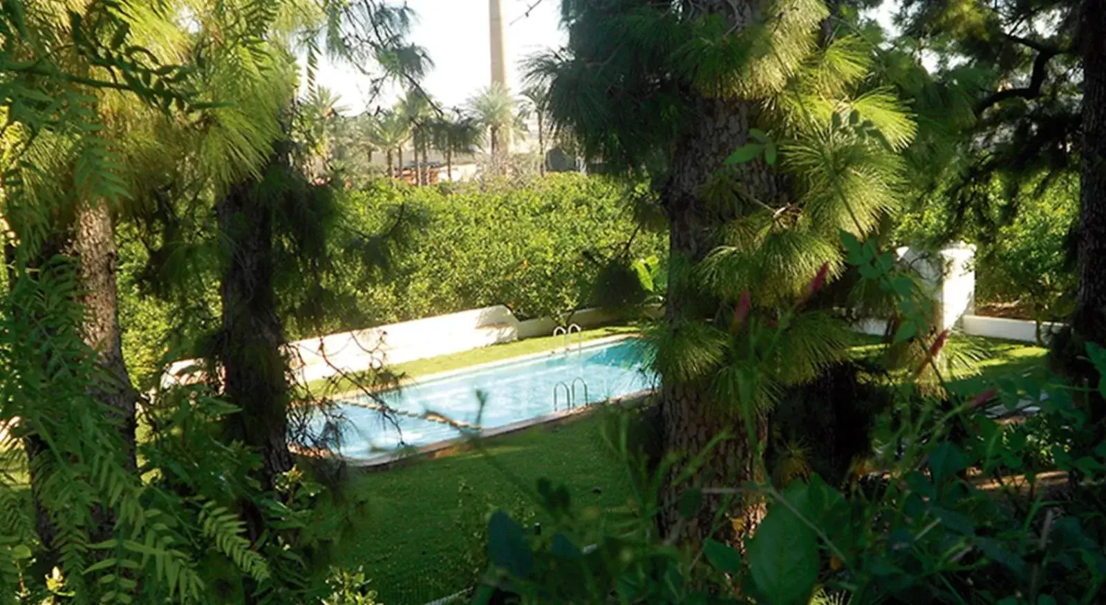 Garden, Pool View in El Sequer Casa Rural