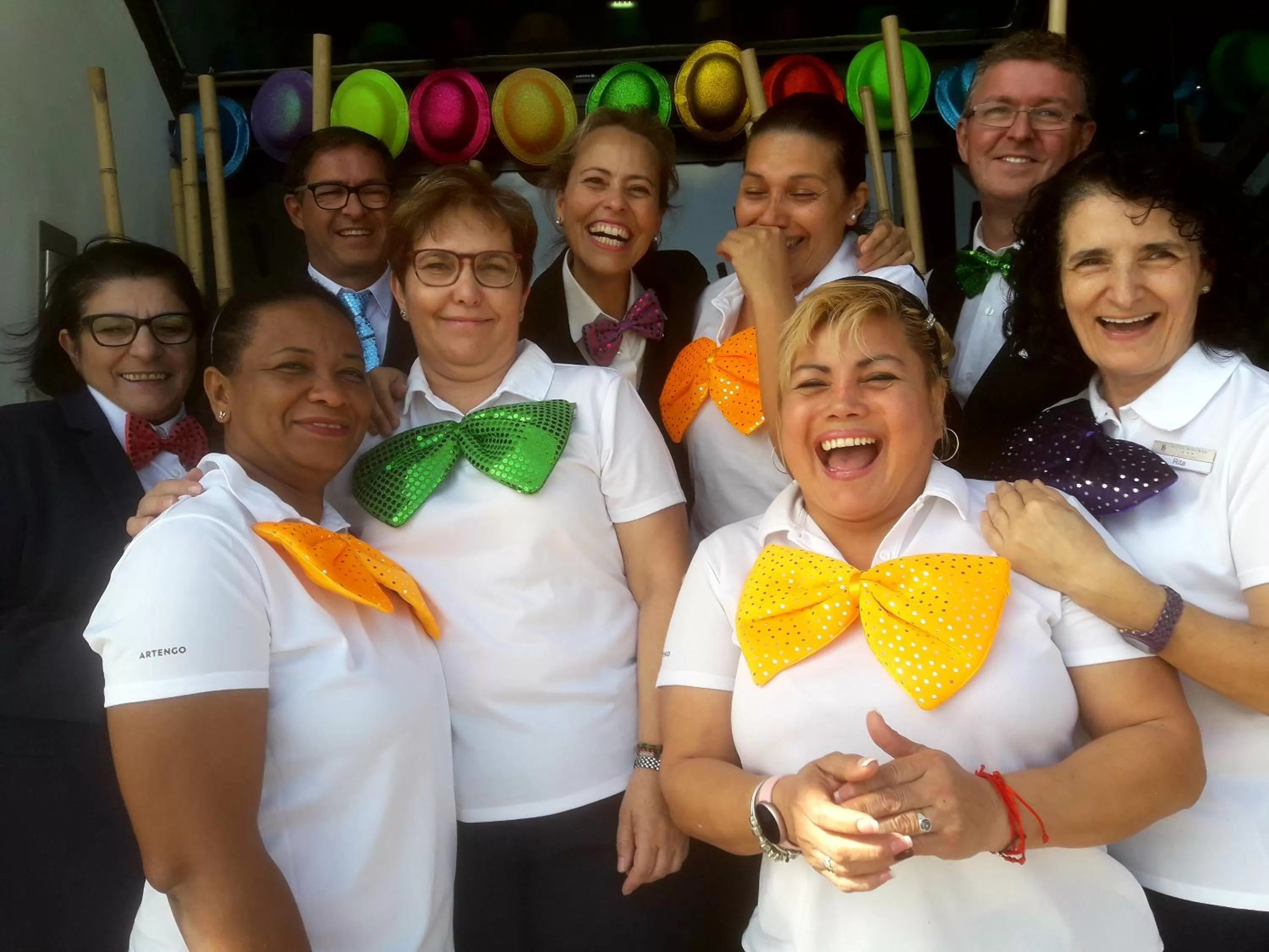 Staff in Hotel Miramar