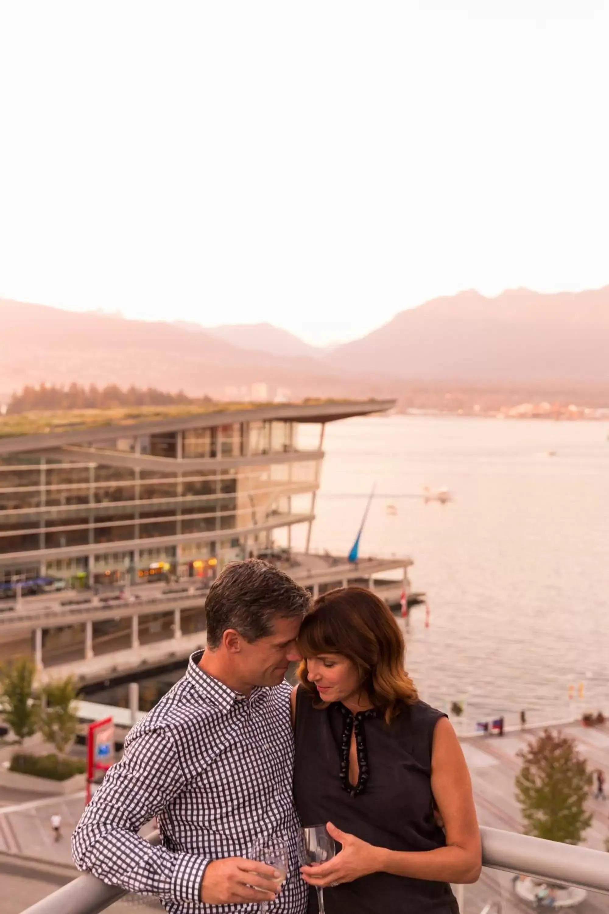 People in Fairmont Waterfront