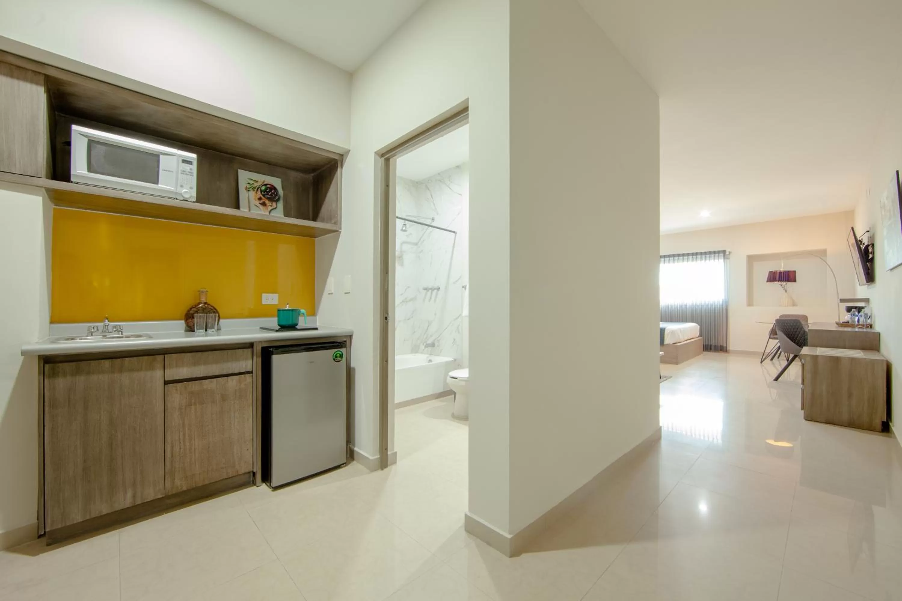 Kitchen or kitchenette in InHouse Hotel Culiacán