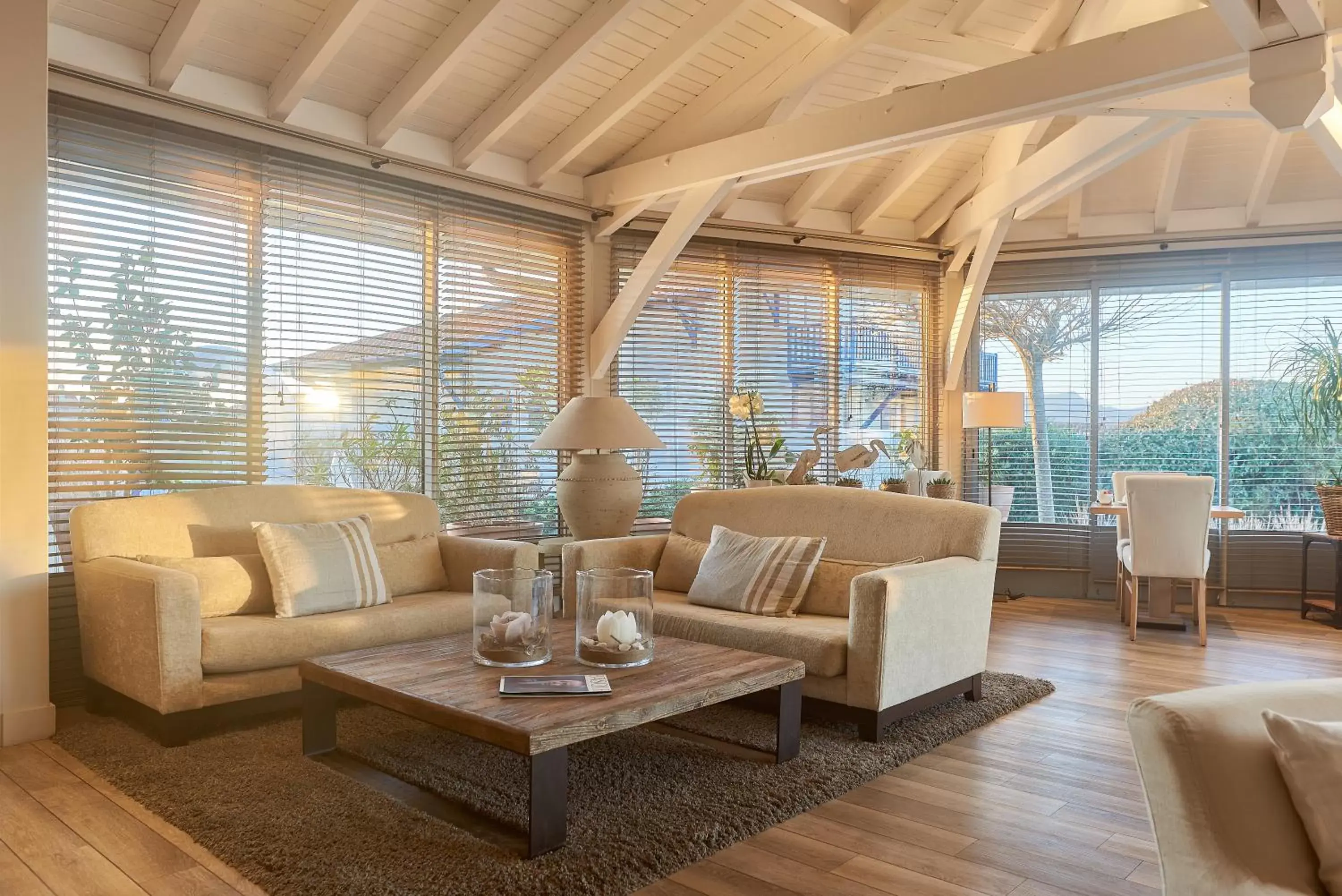 Living room in Villa L'Arche