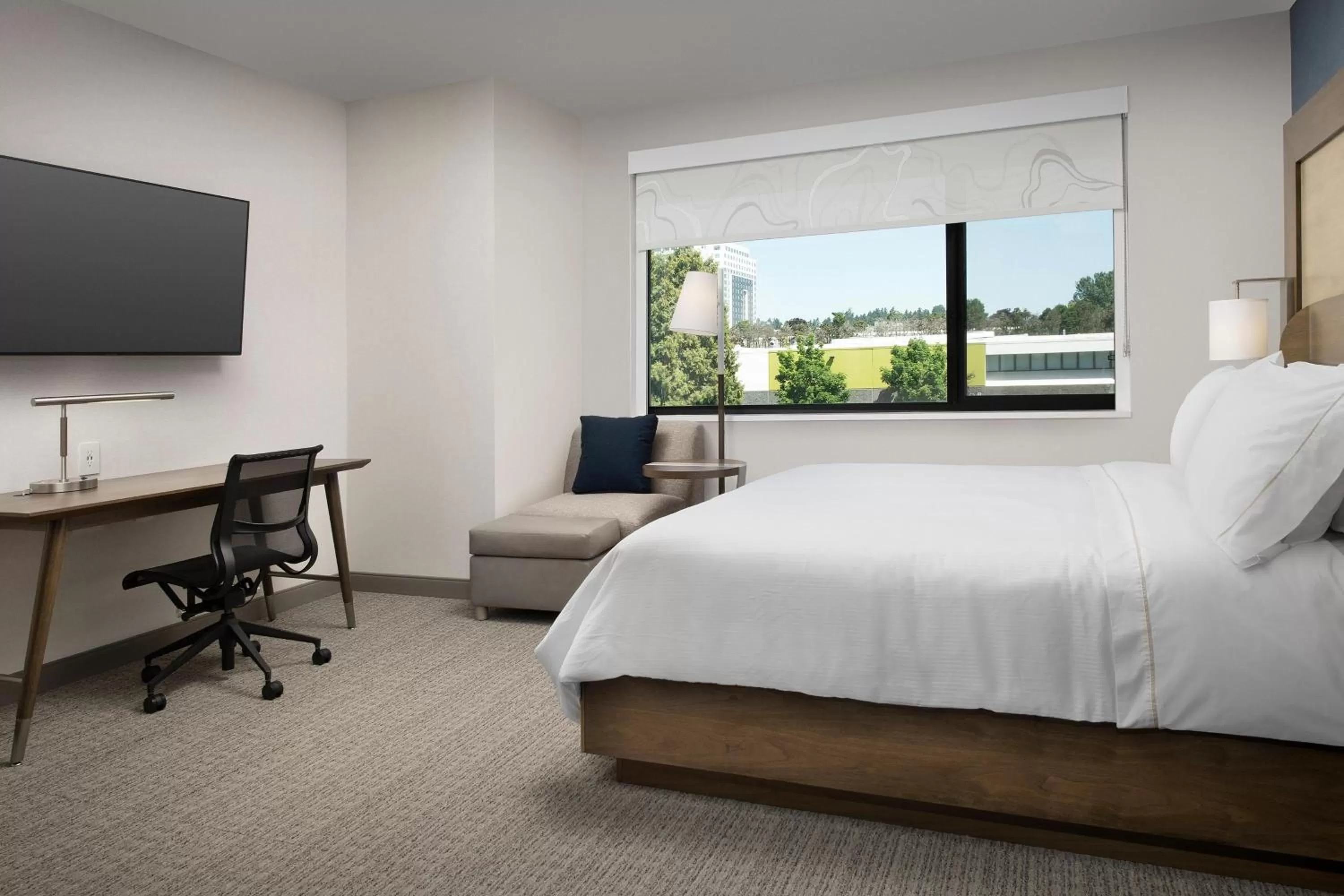 Bedroom, Bed in Element Seattle Sea-Tac Airport