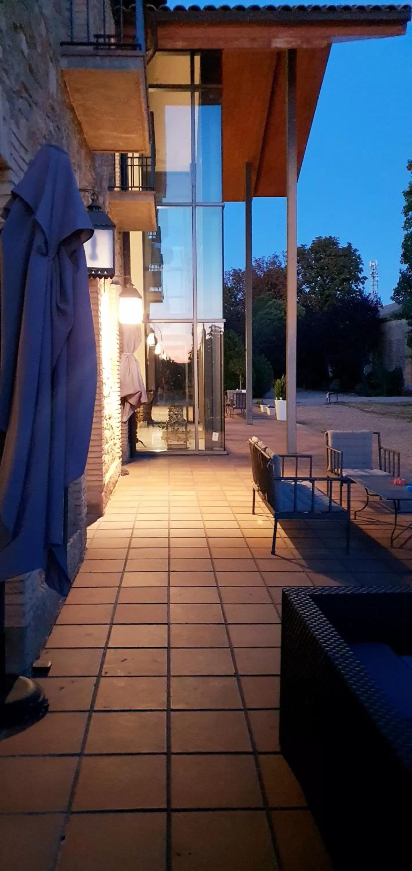 Balcony/Terrace in Hotel VillaMarcilla