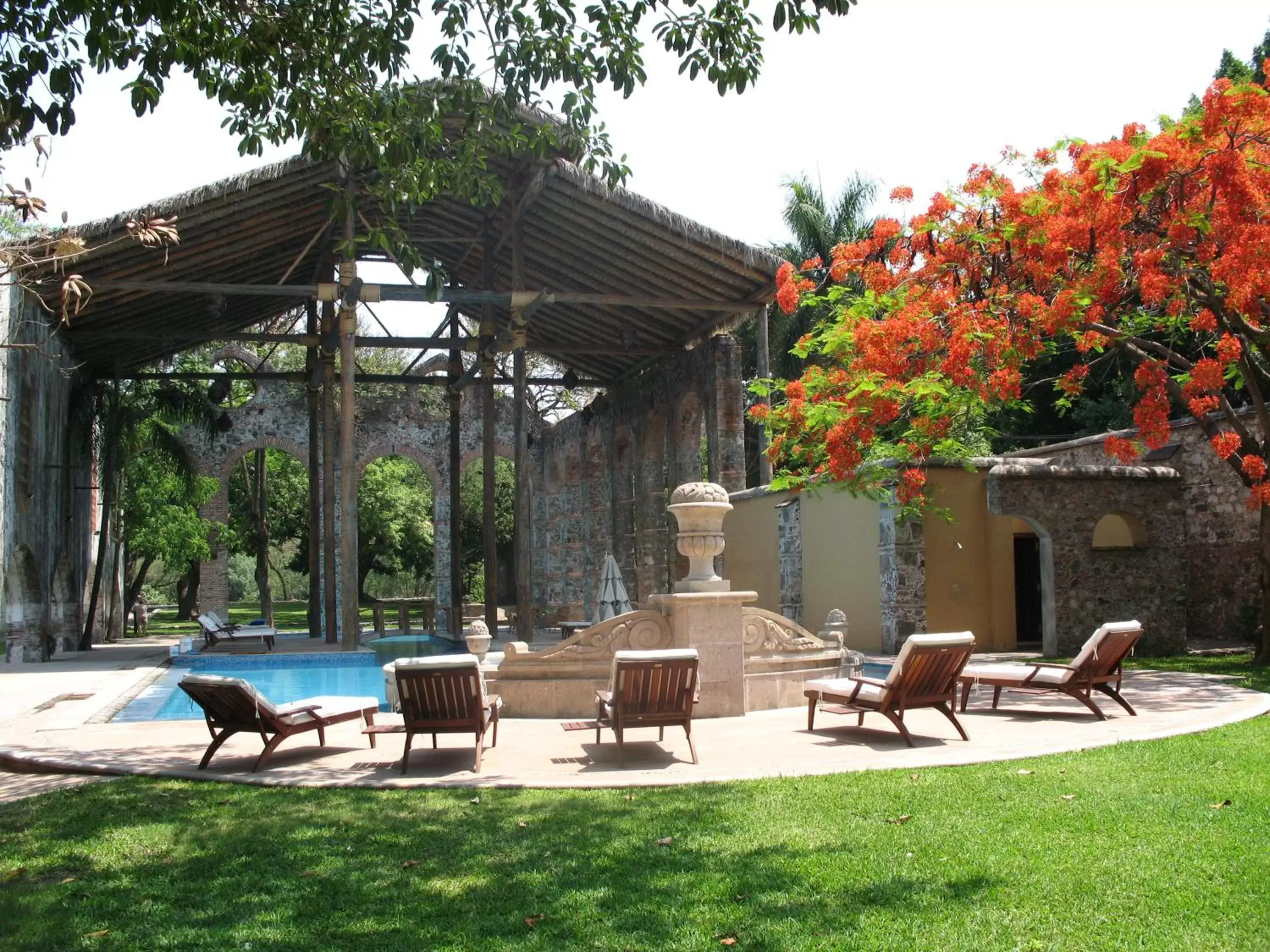 Swimming Pool in Fiesta Americana Hacienda San Antonio El Puente Cuernavaca