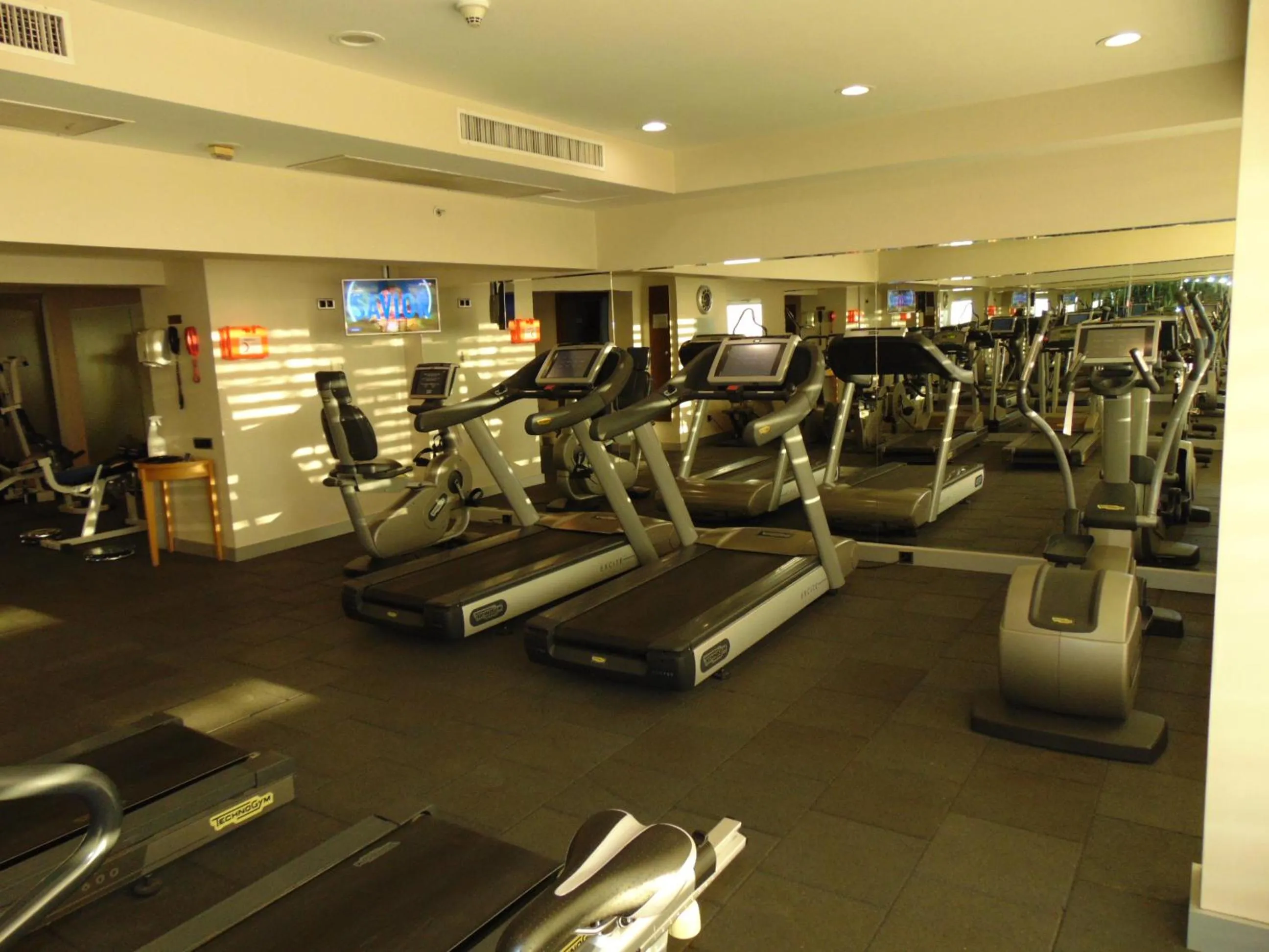 Fitness centre/facilities in Radisson Blu Ankara