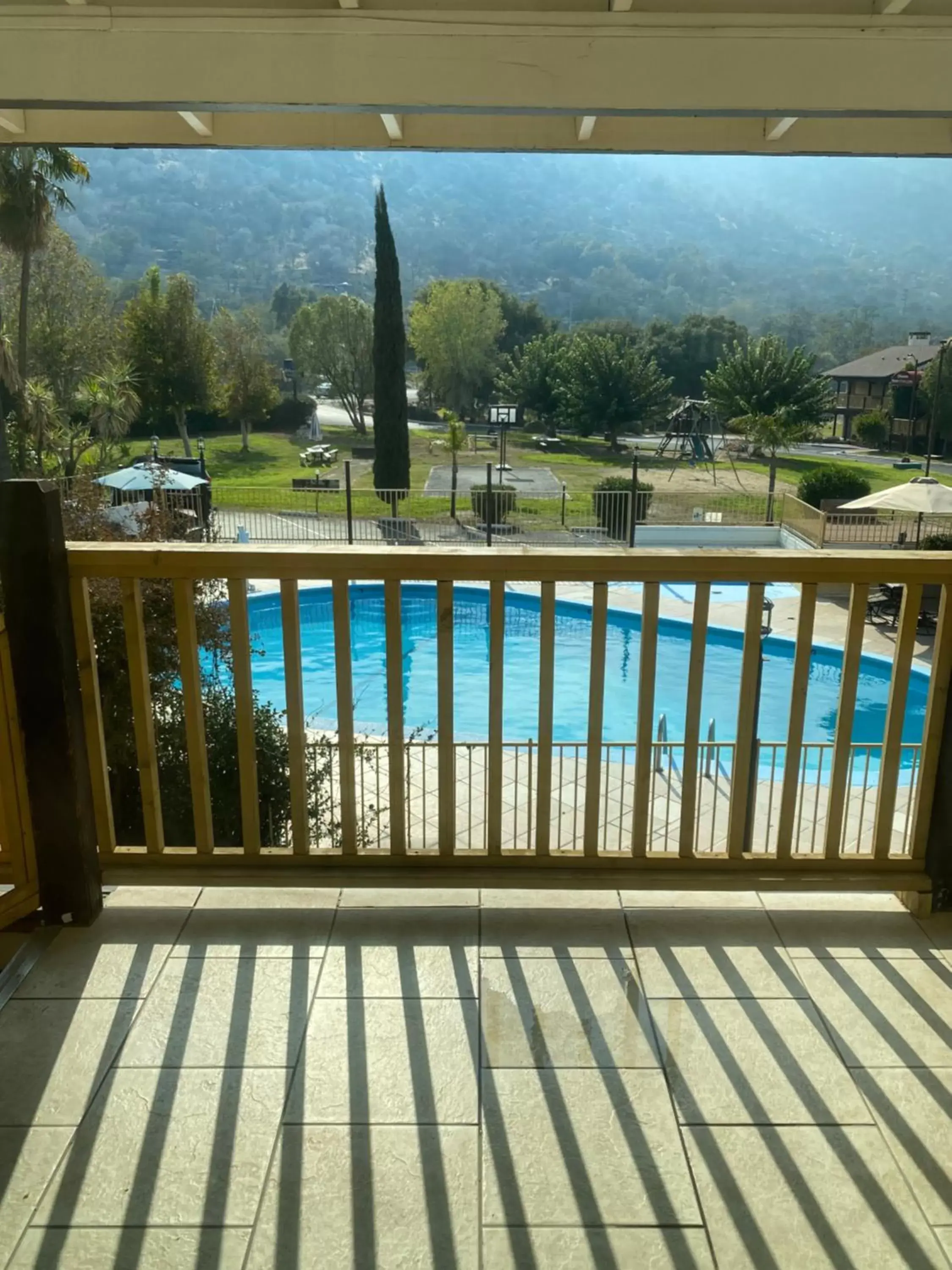 Day, Pool View in Western Holiday Lodge
