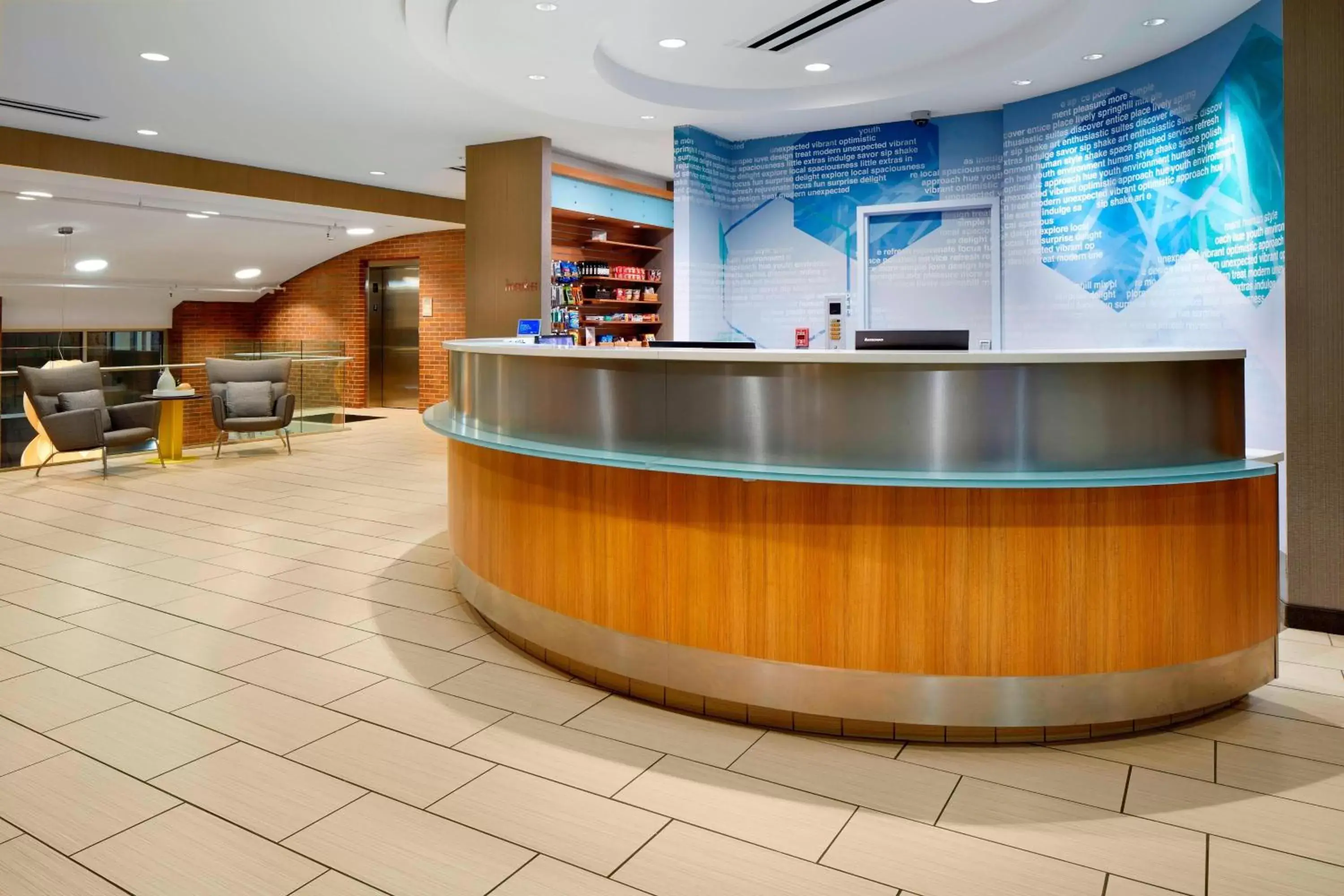 Lobby or reception, Lobby/Reception in SpringHill Suites by Marriott Pittsburgh Bakery Square