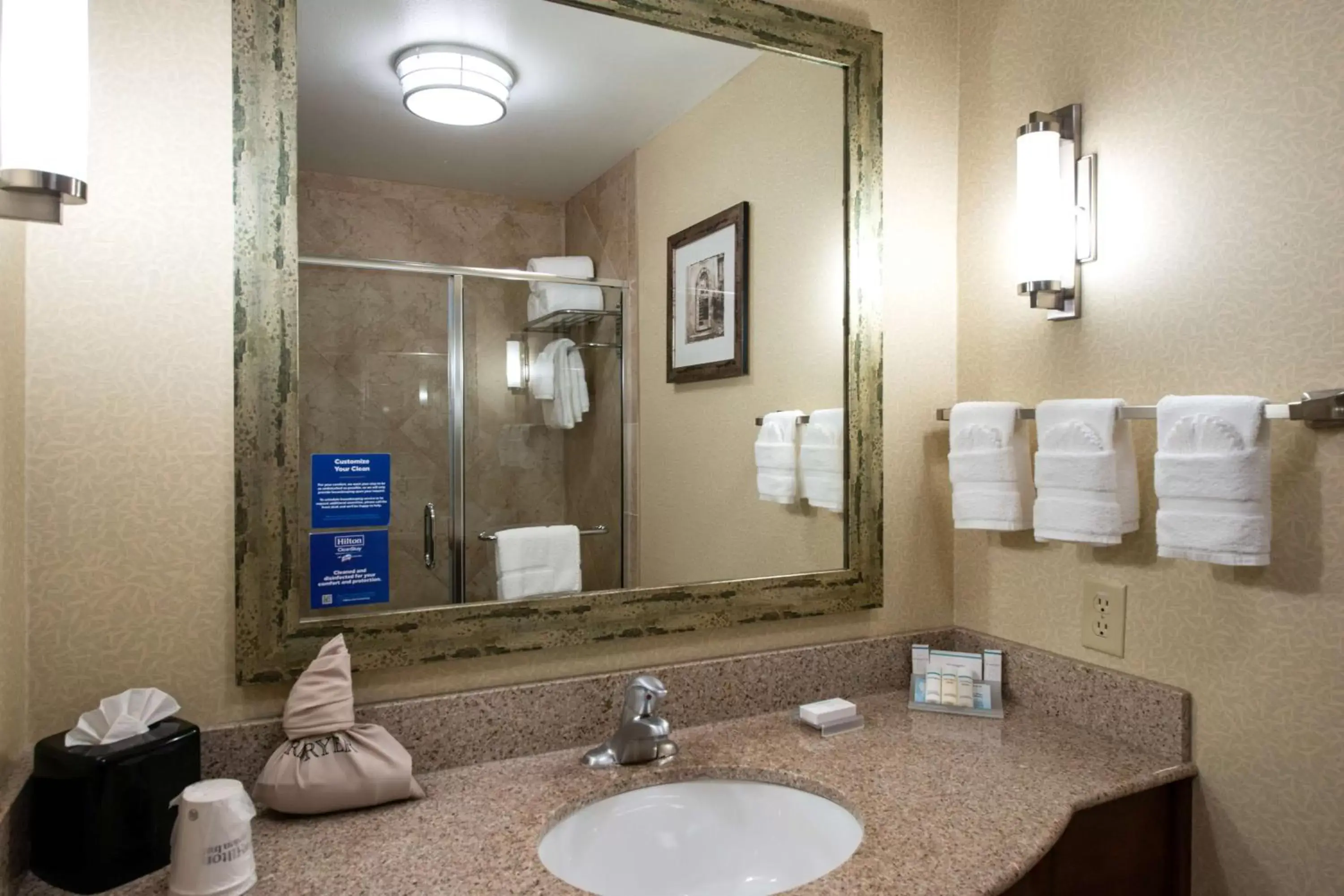 Bathroom in Hilton Garden Inn Denton