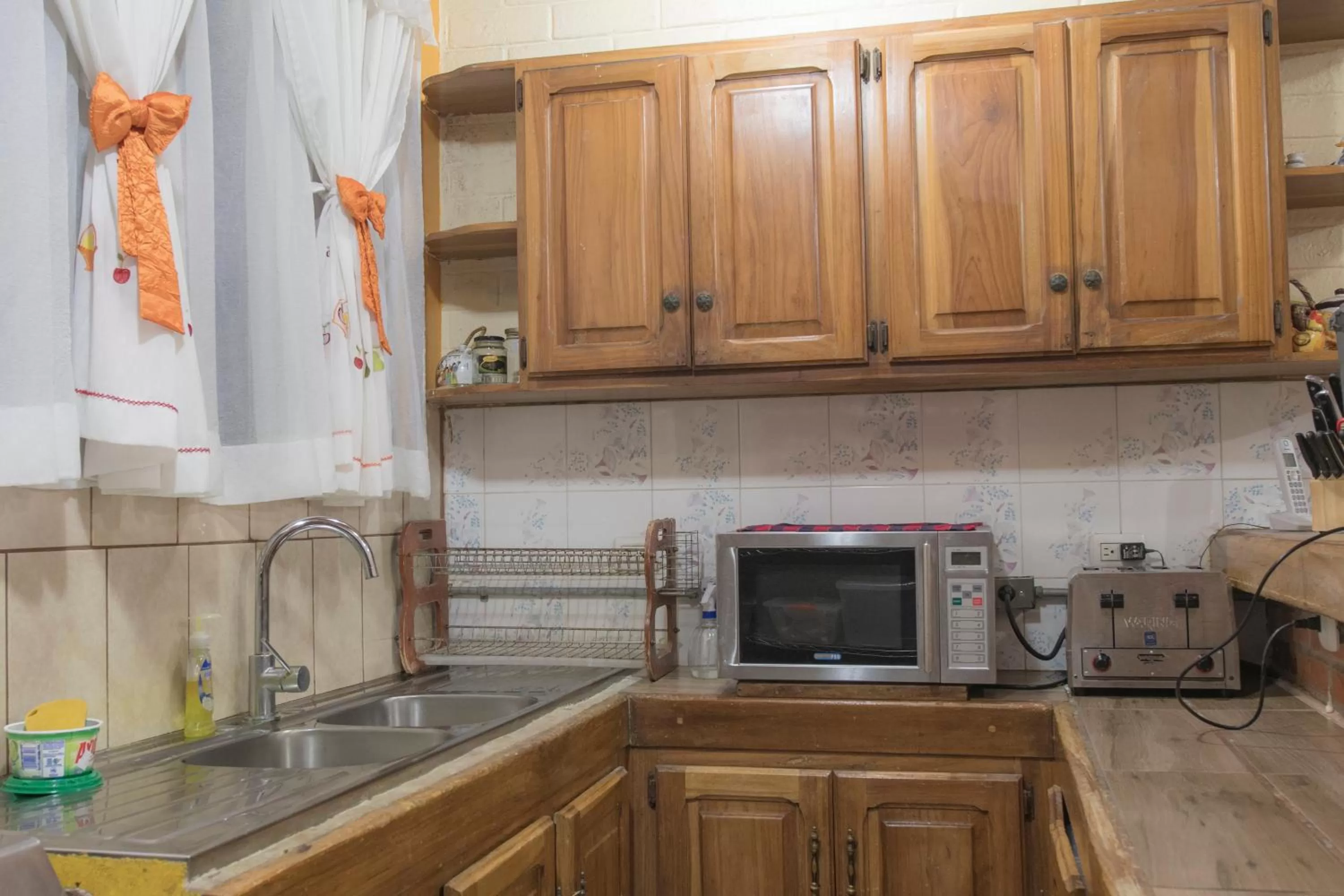 Kitchen or kitchenette in Casa Hotel Sura