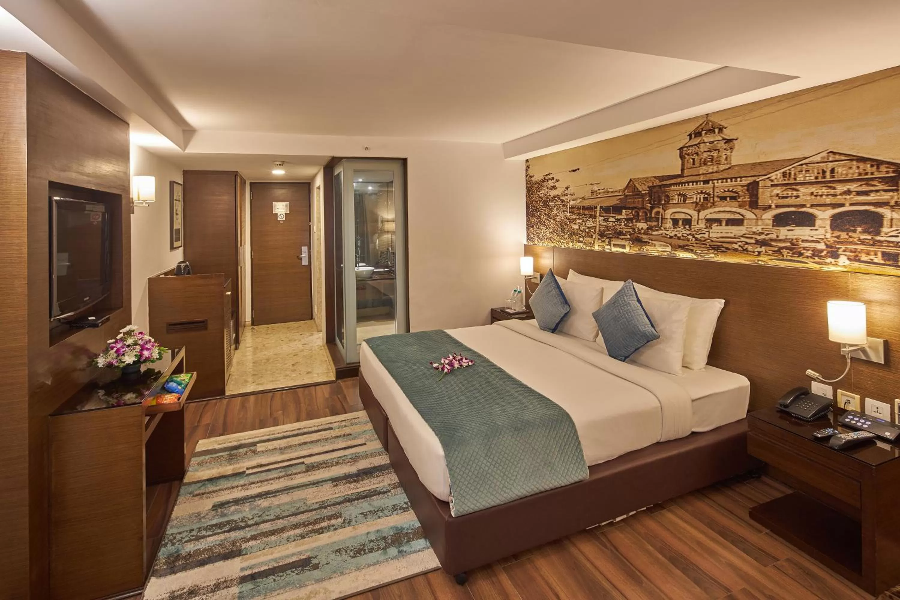 Bed in Royal Orchid Central Grazia, Navi Mumbai