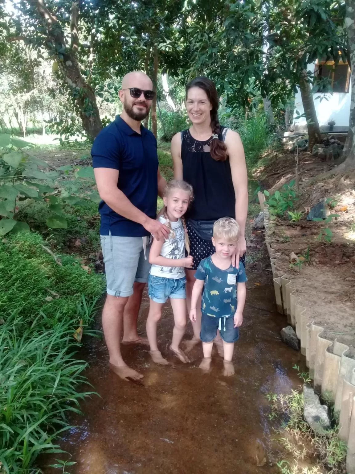 Family in Kithmi Resort