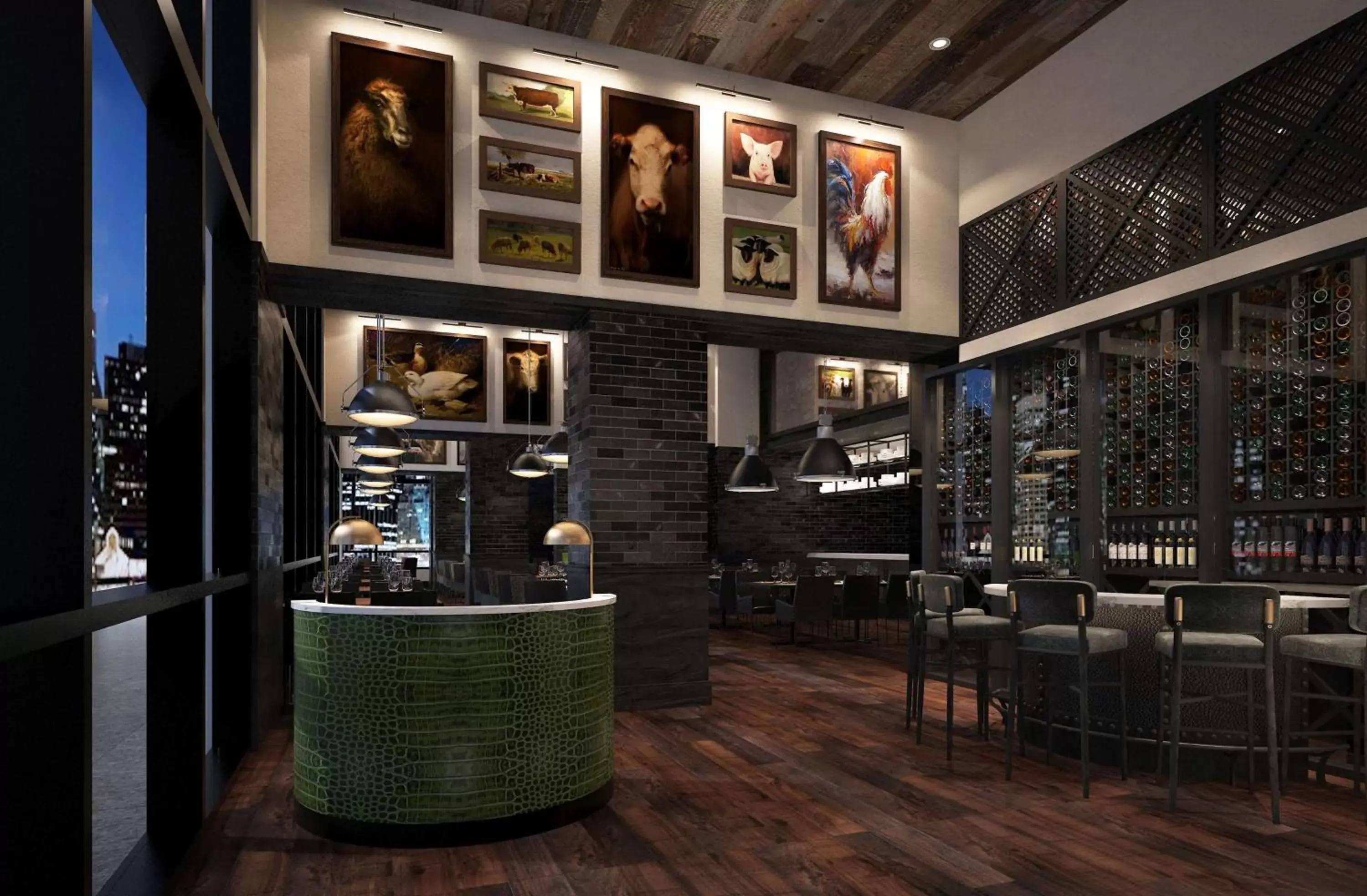 Restaurant/places to eat, Lounge/Bar in The Porter Portland, Curio Collection By Hilton