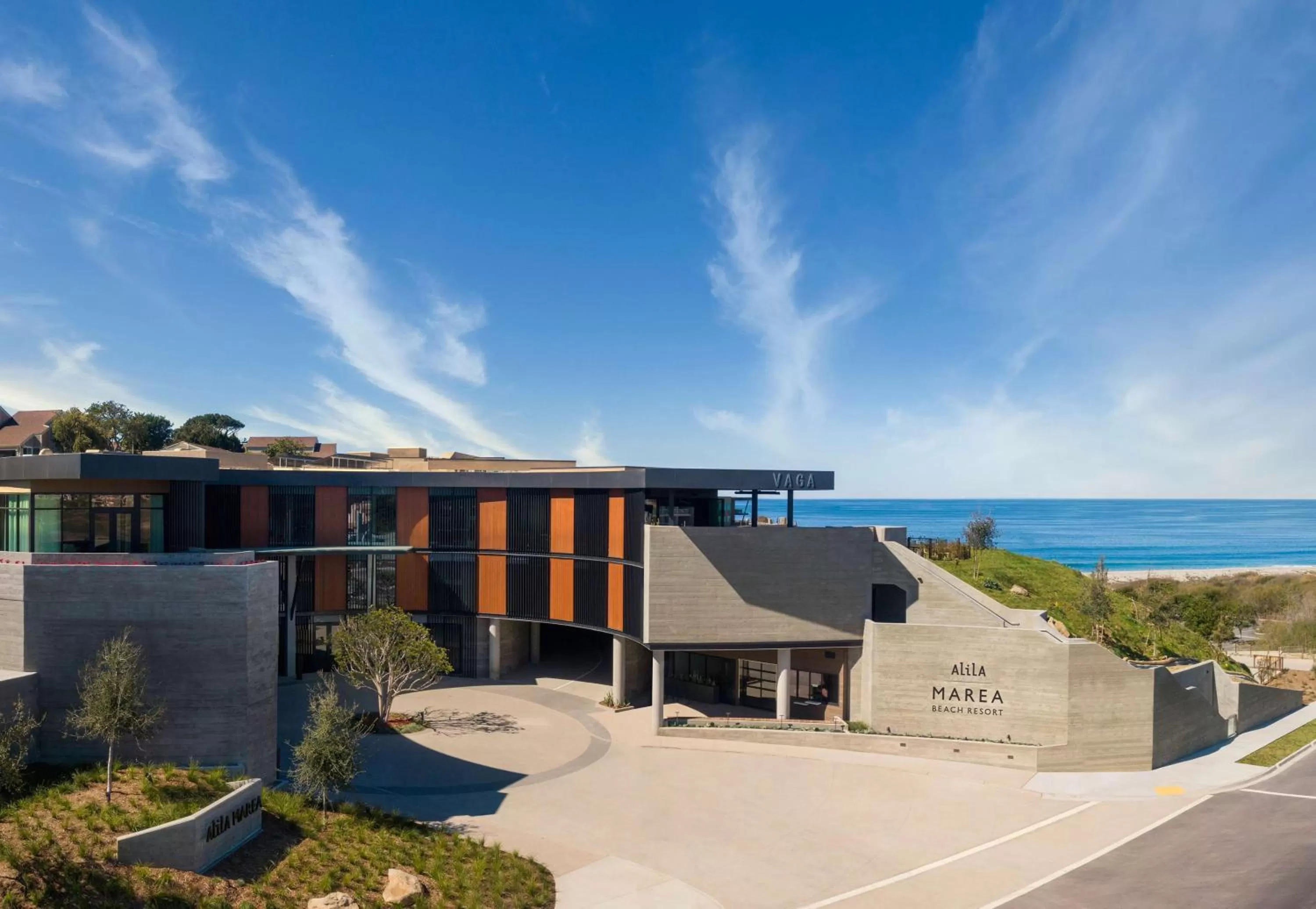 Property building in Alila Marea Beach Resort Encinitas, a Hyatt Resort
