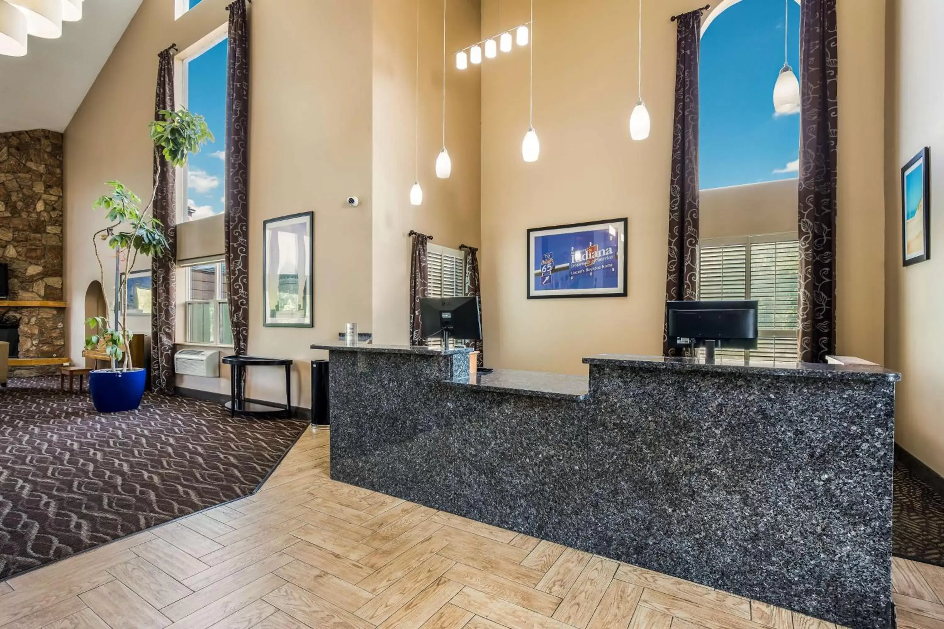 Lobby or reception in Best Western Indian Oak Lobby or reception in Best Western Indian Oak