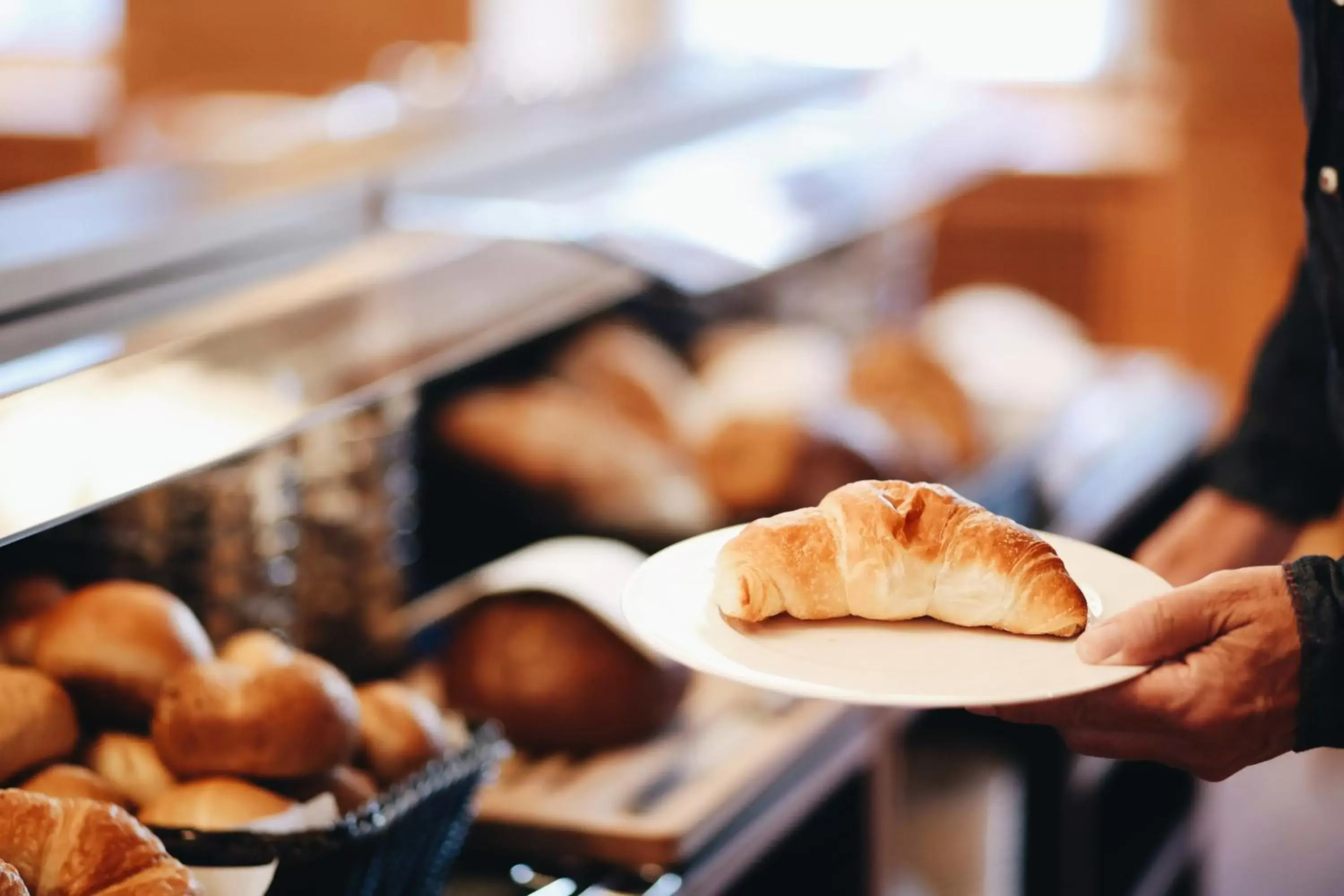 Buffet breakfast, Food in Hotel Steinbock Pontresina