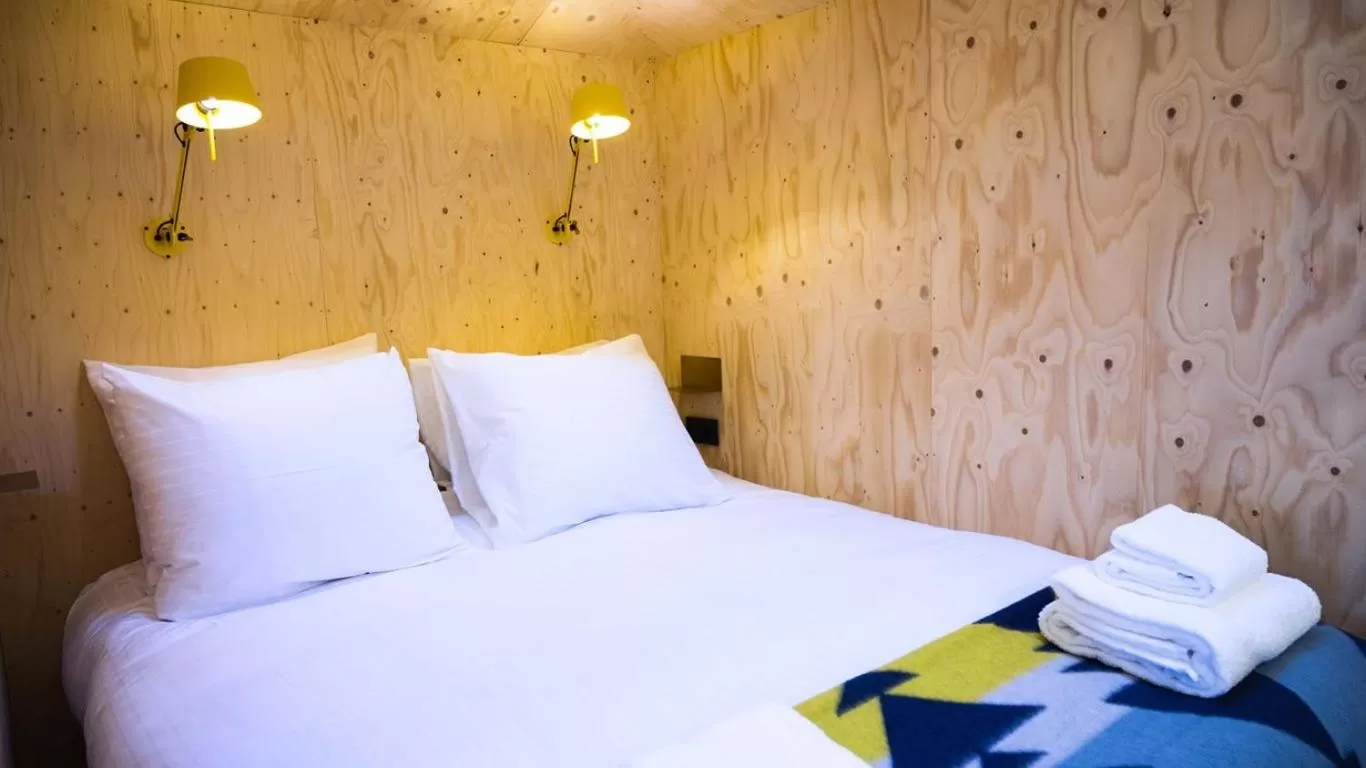 Bed in The Unbound Amsterdam