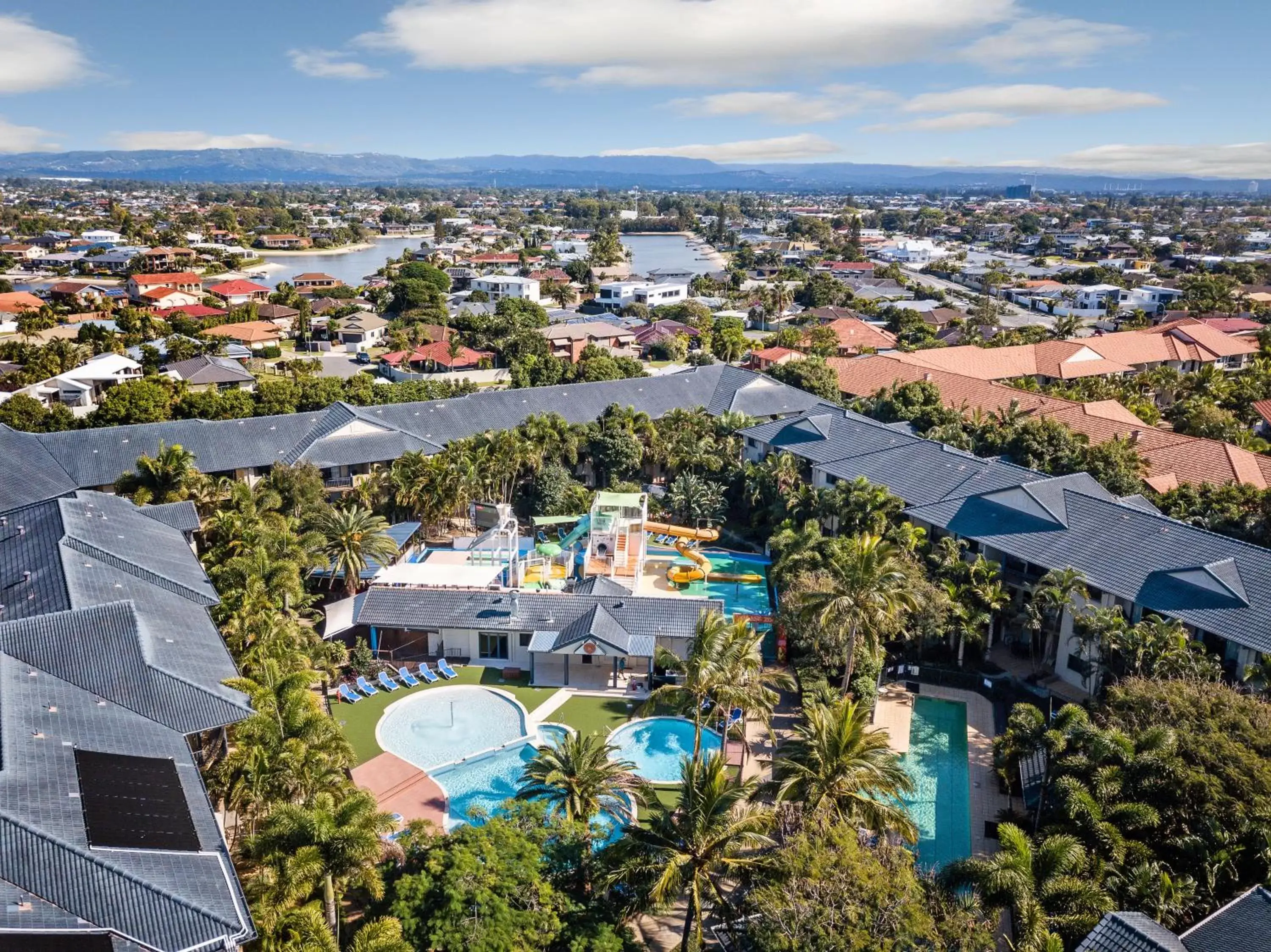 Bird's eye view, Bird's-eye View in Turtle Beach Resort