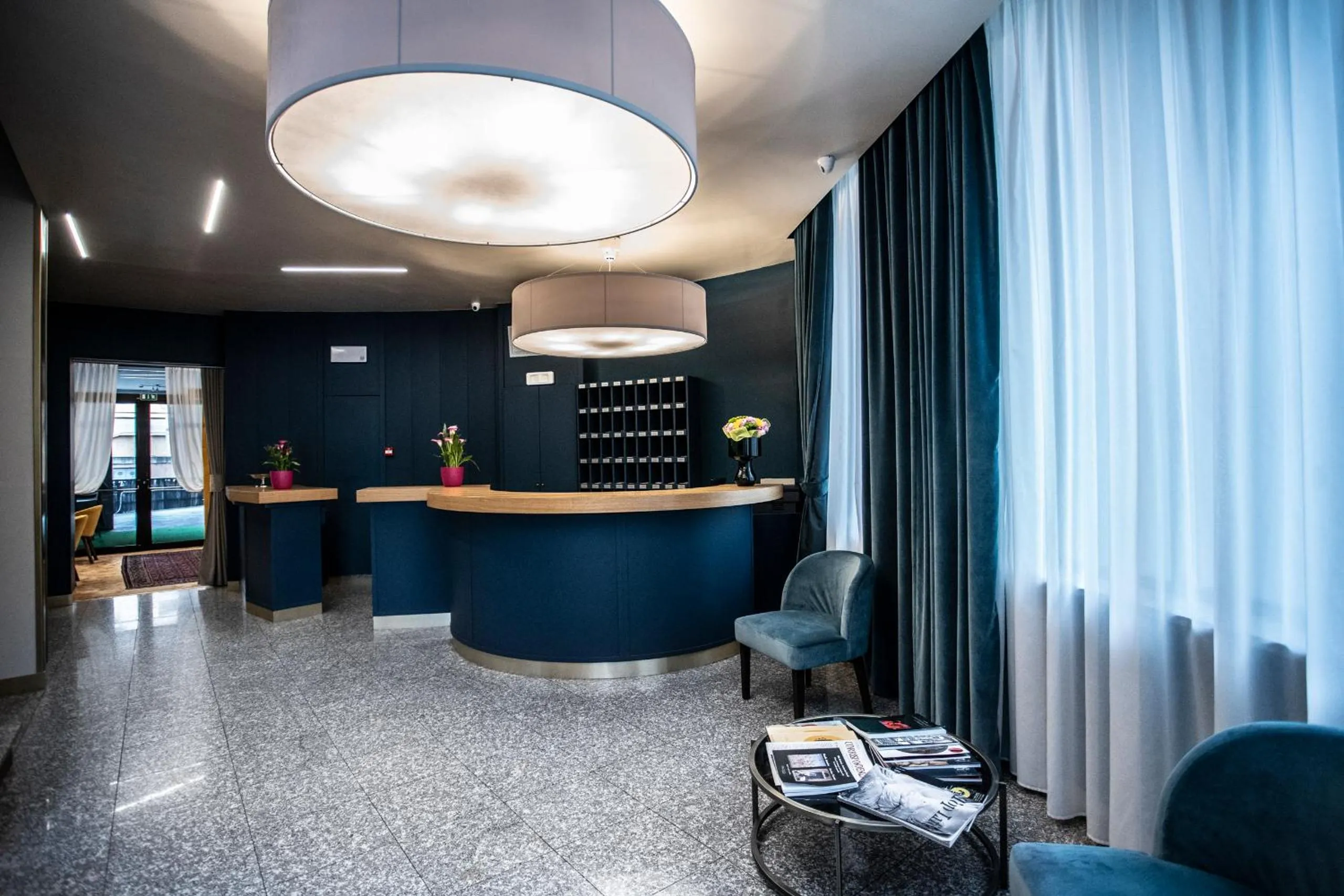 Living room in Hotel Delta