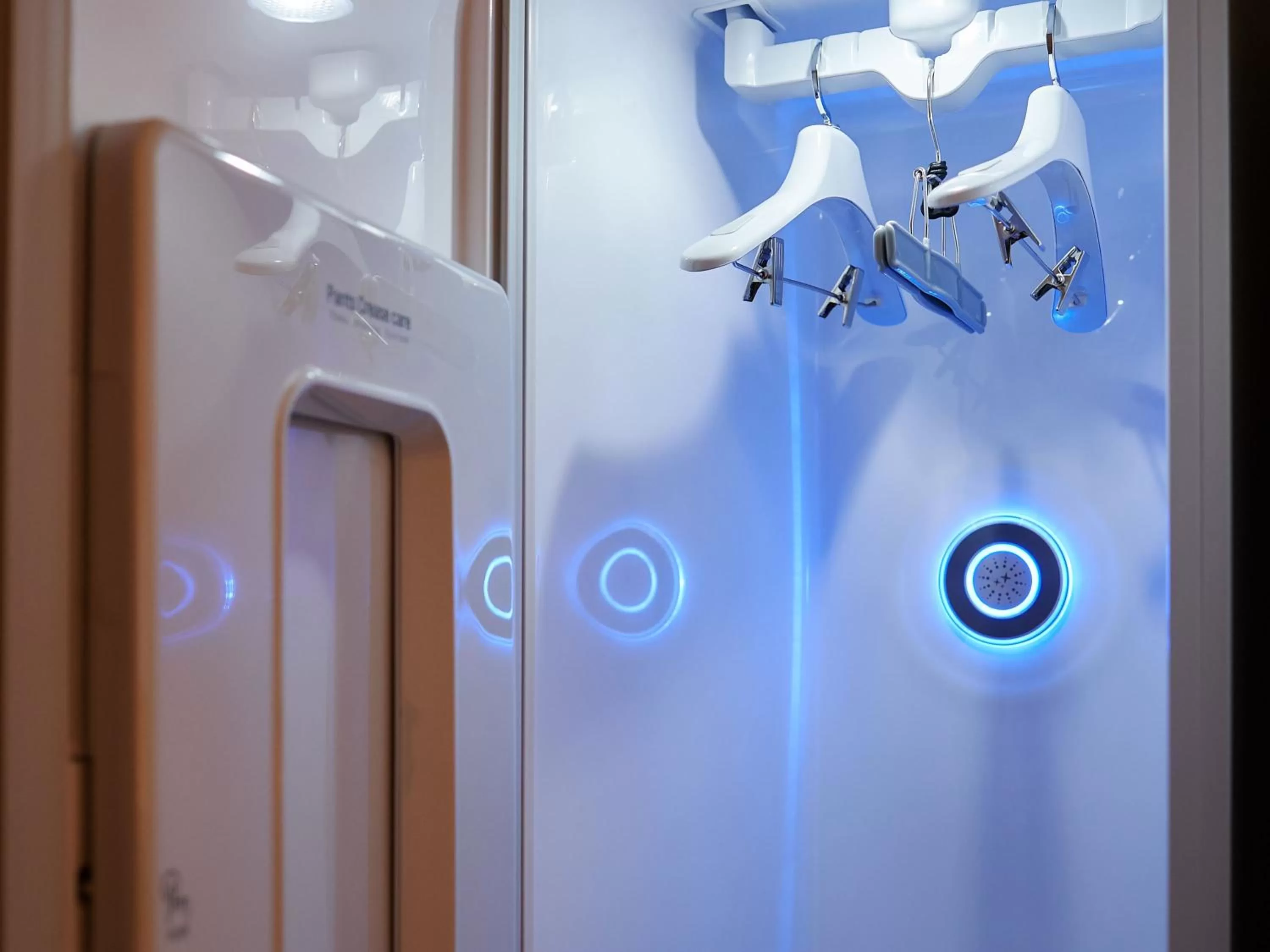 Decorative detail in Henn na Hotel Komatsu Ekimae