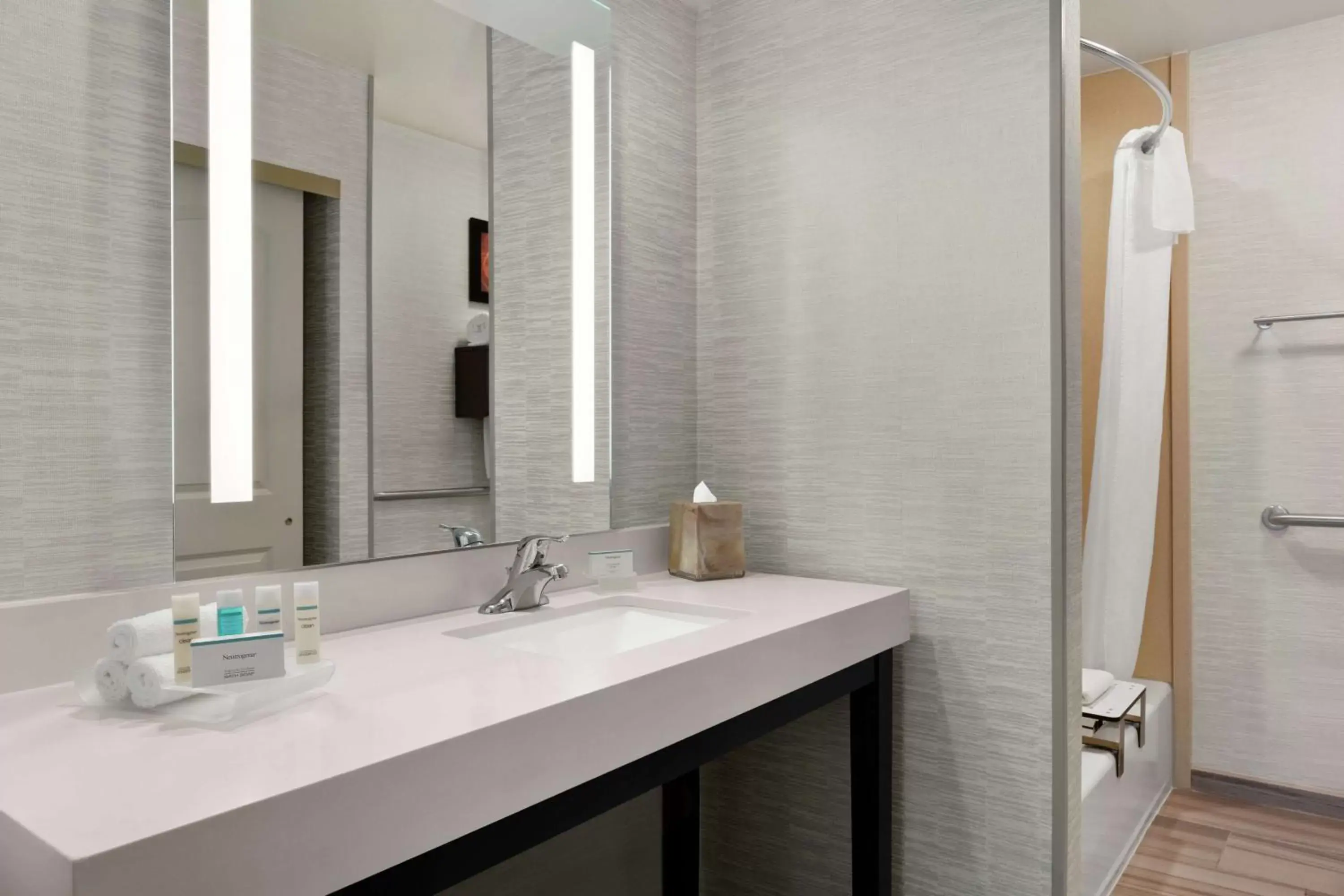 Bathroom in Homewood Suites Dallas-Addison