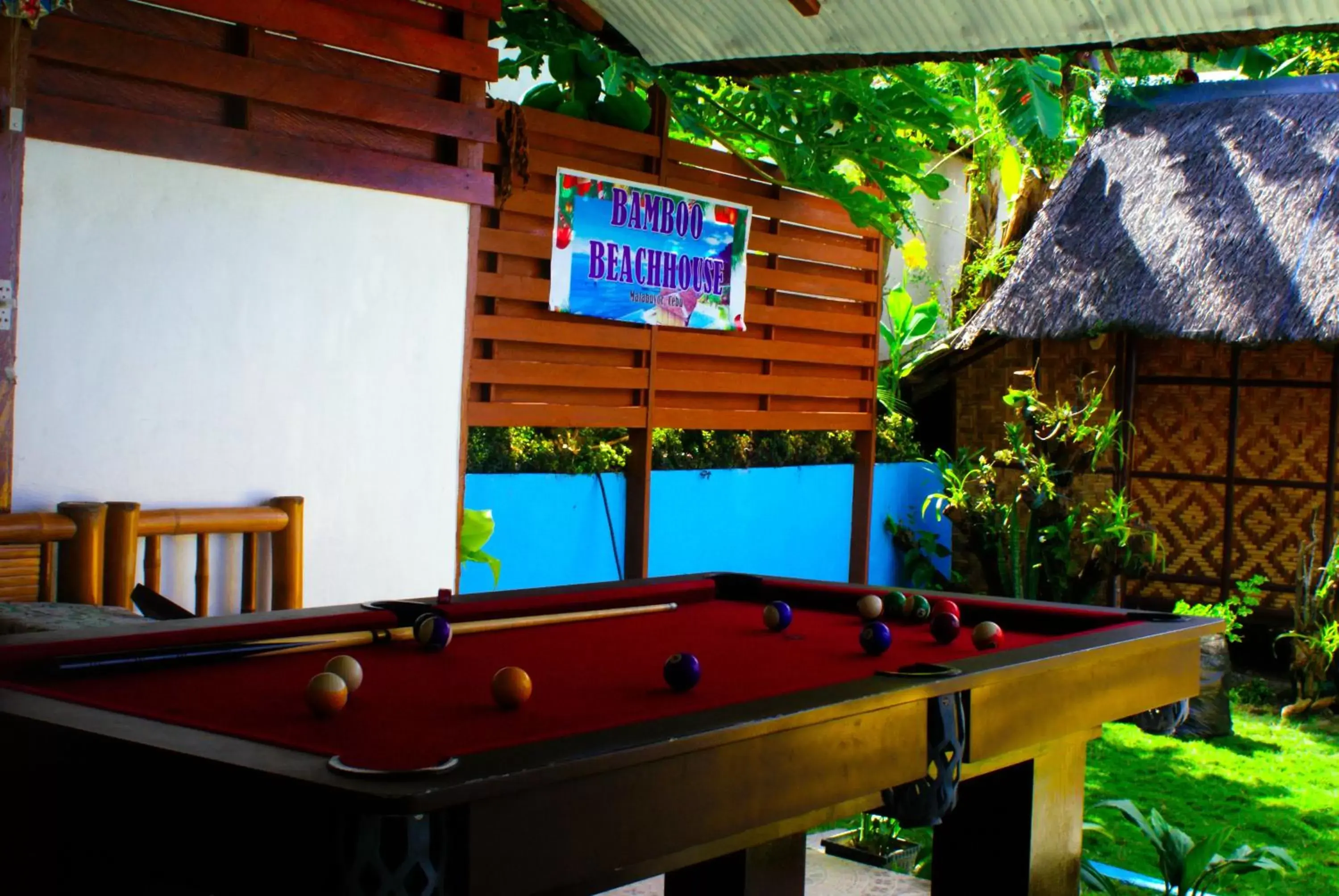 Billiards in MLK Bamboo Beachhouse