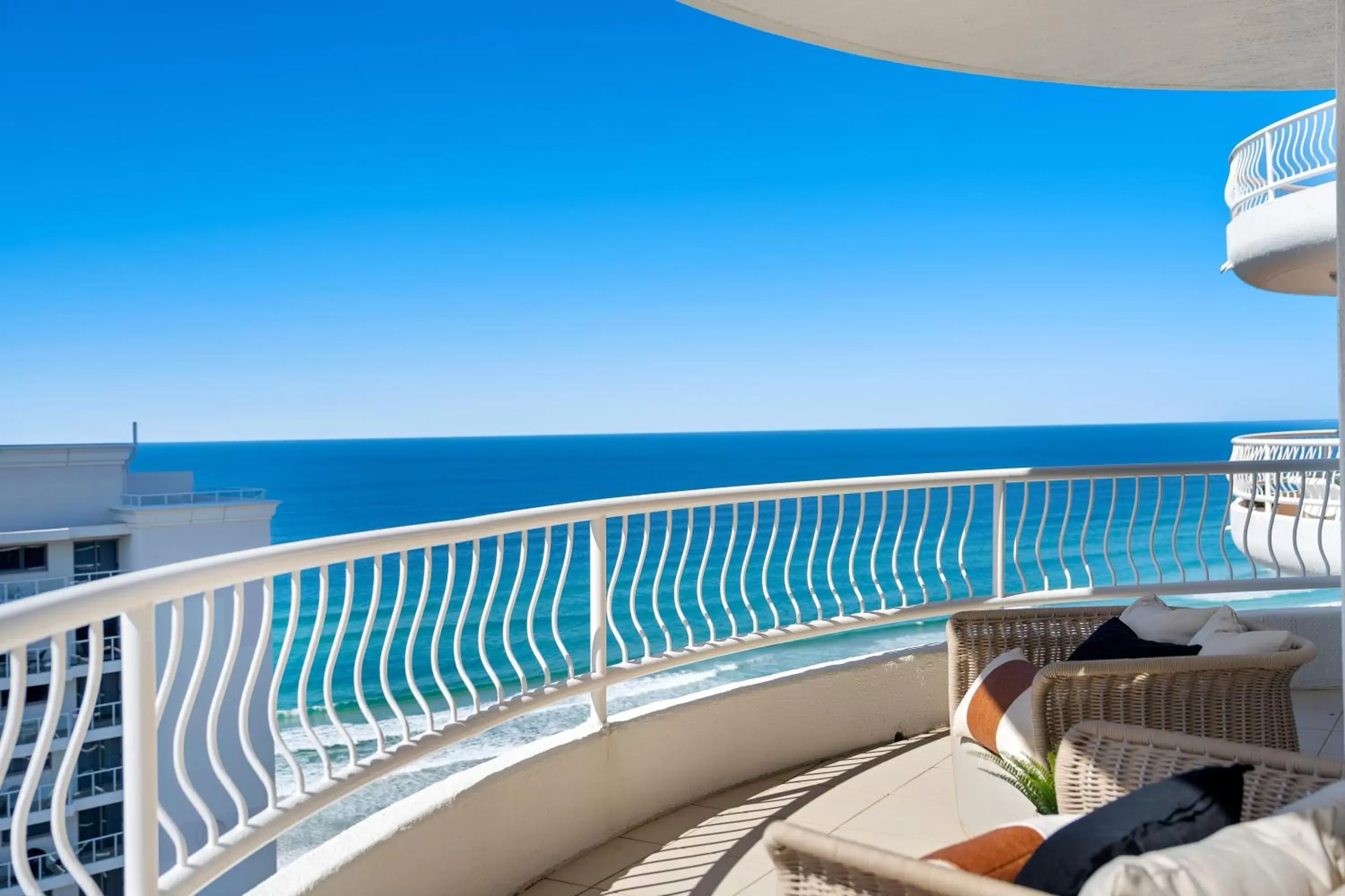 Balcony/Terrace in Biarritz Apartments