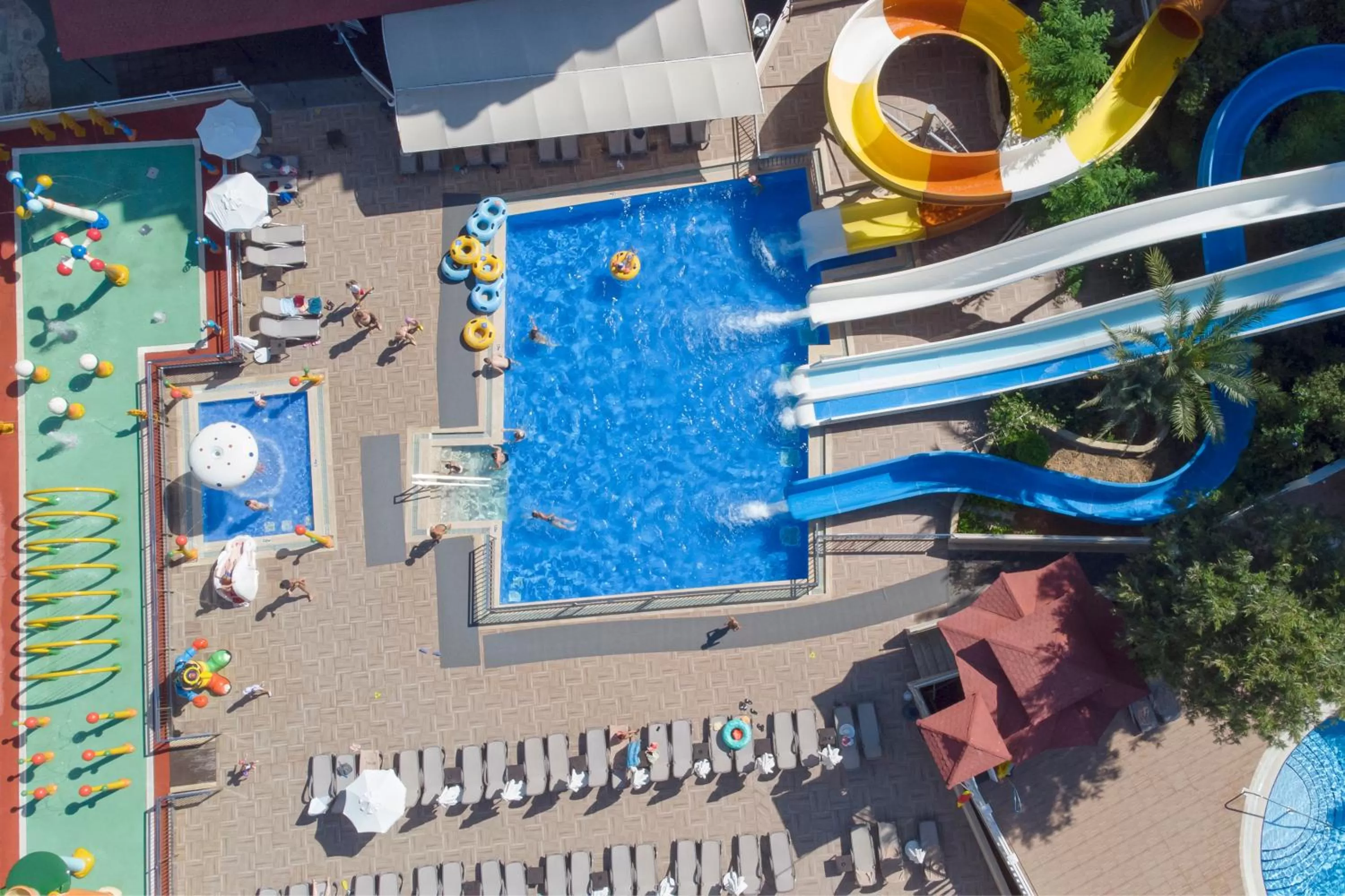 Pool view in 07 Group Hotel