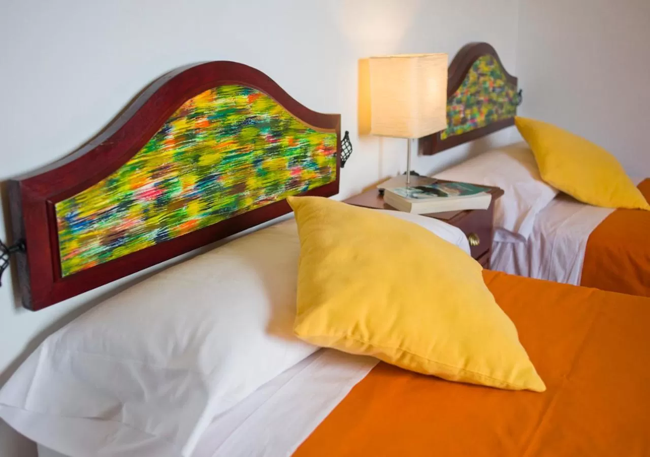 Bed in Villa El Jable Lanzarote