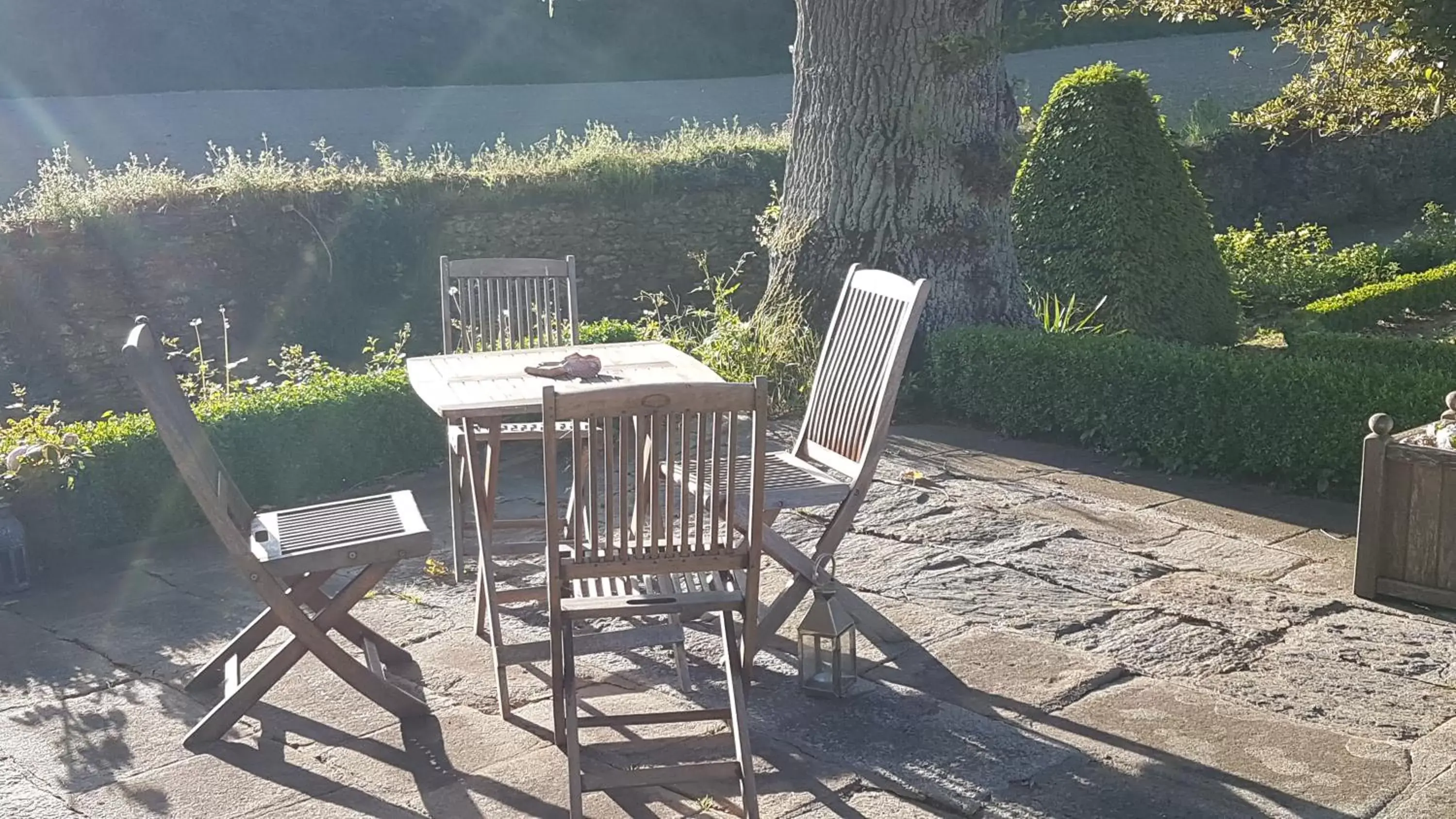 Patio in Le Manoir de la Bigotière