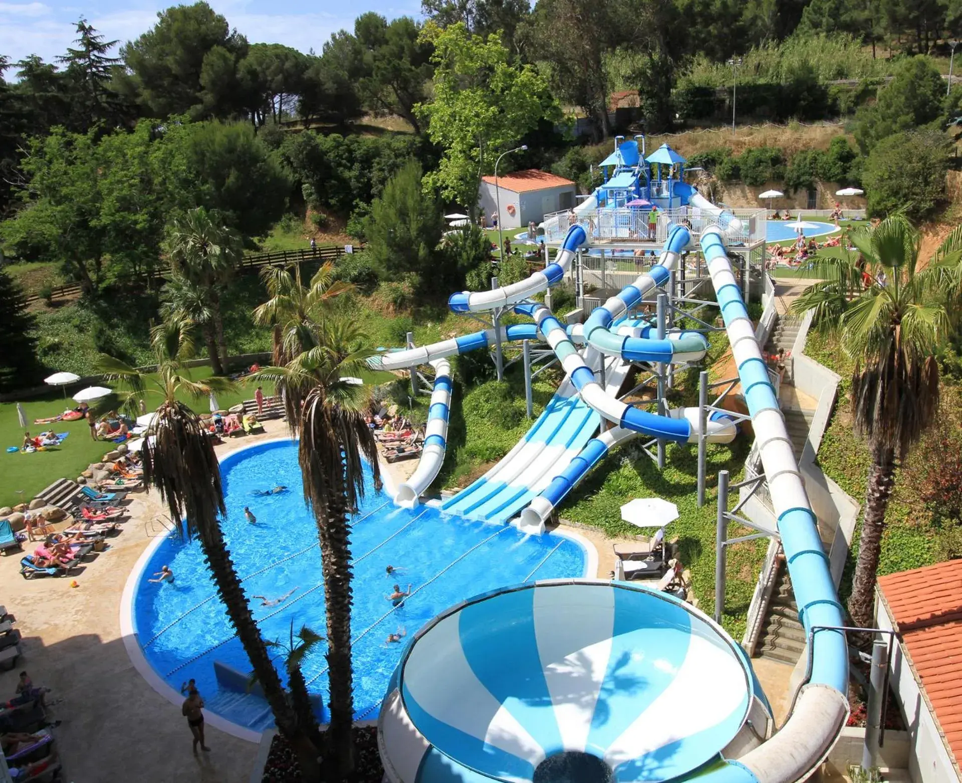 Aqua park, Pool View in Hotel Gran Garbi Mar & AquasPlash