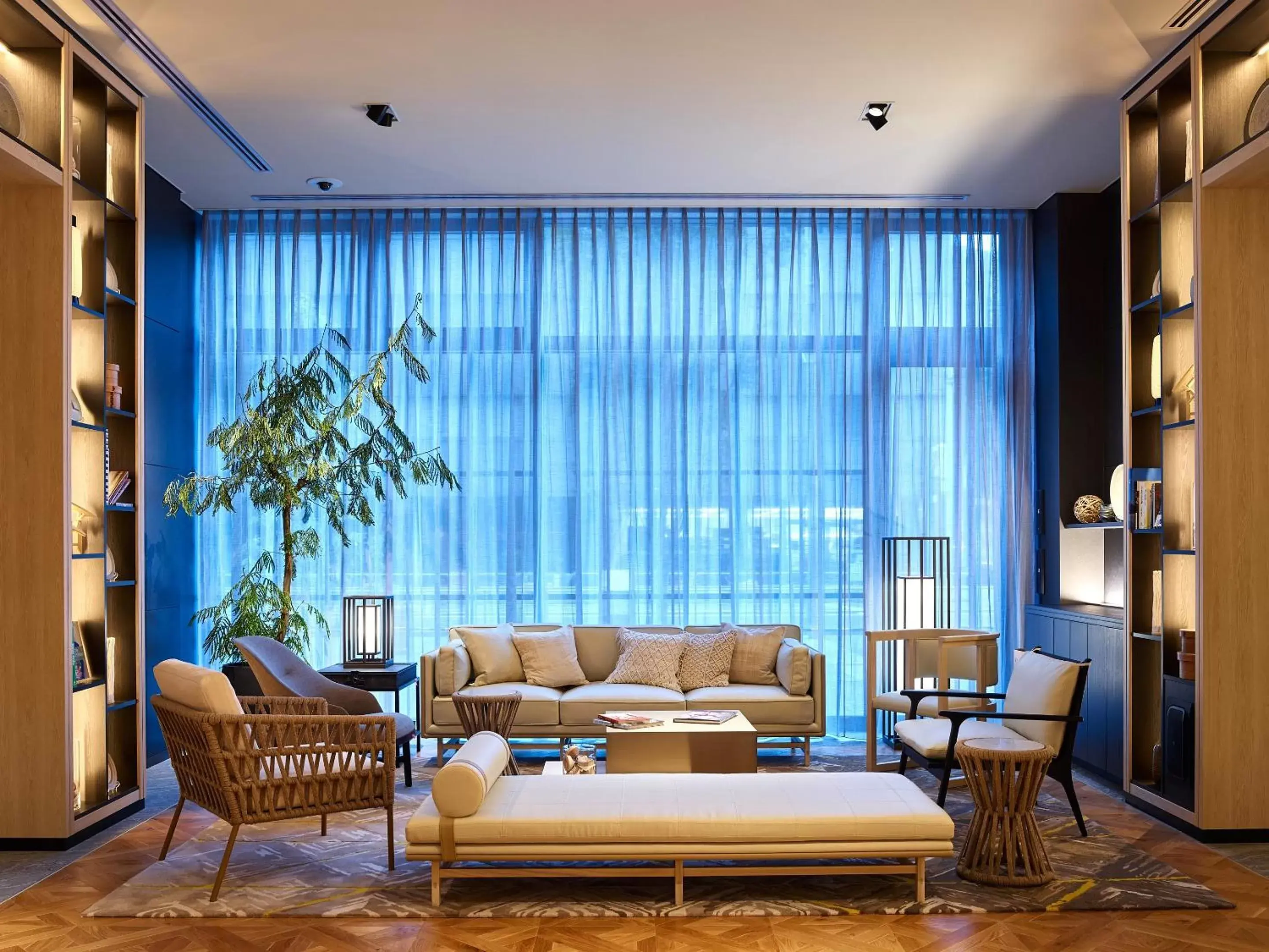 Lobby or reception, Seating Area in Mitsui Garden Hotel Fukuoka Gion