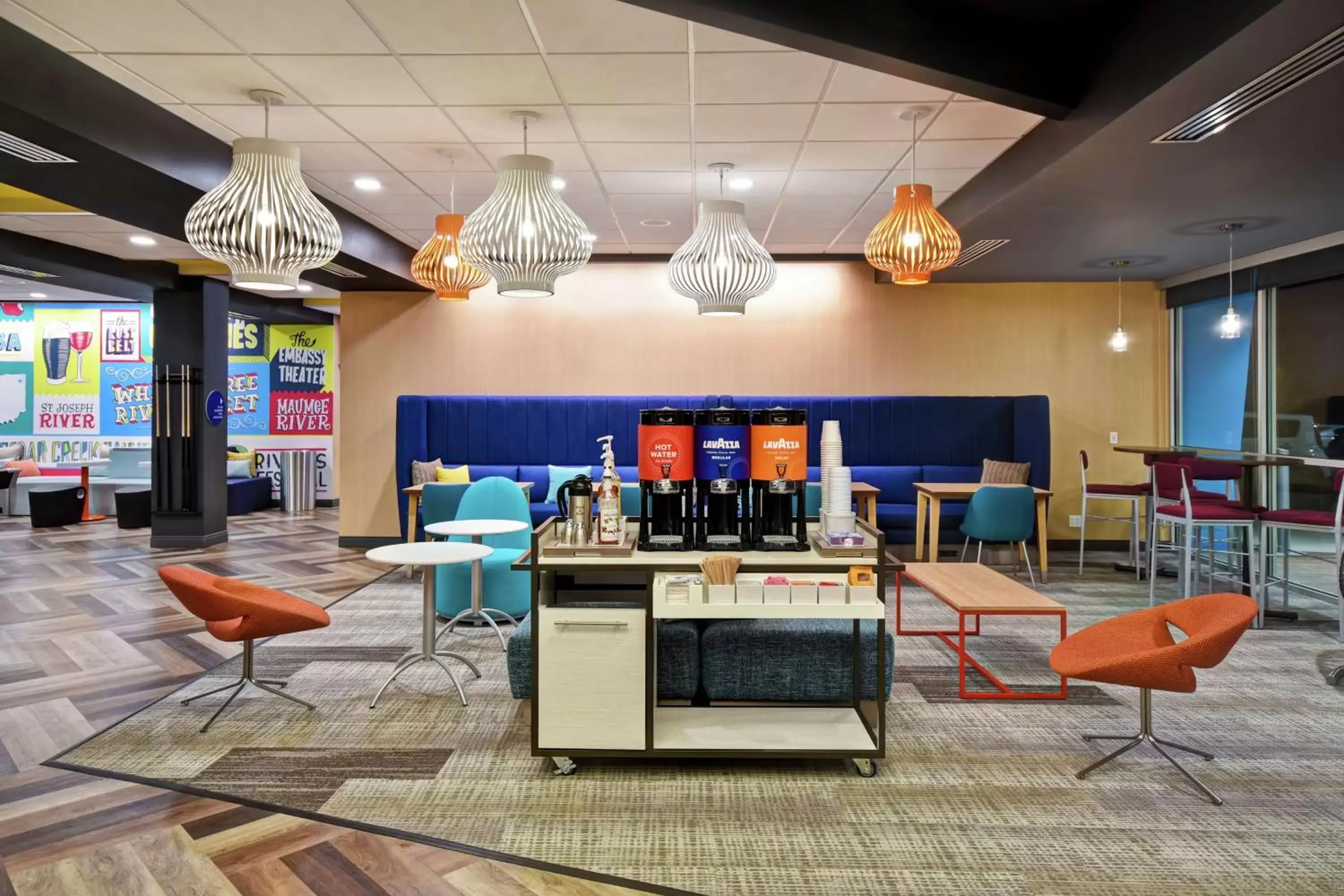 Lobby or reception in Tru By Hilton Fort Wayne Lobby or reception in Tru By Hilton Fort Wayne