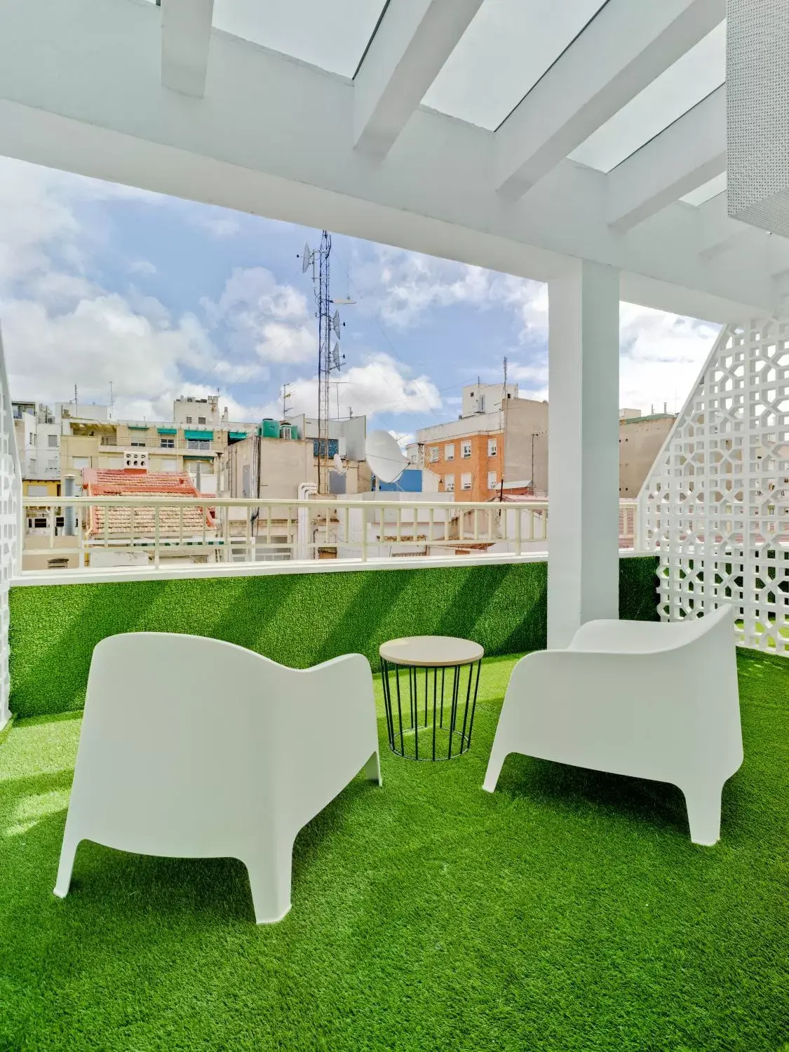 Balcony/Terrace in Hotel Cetina Murcia