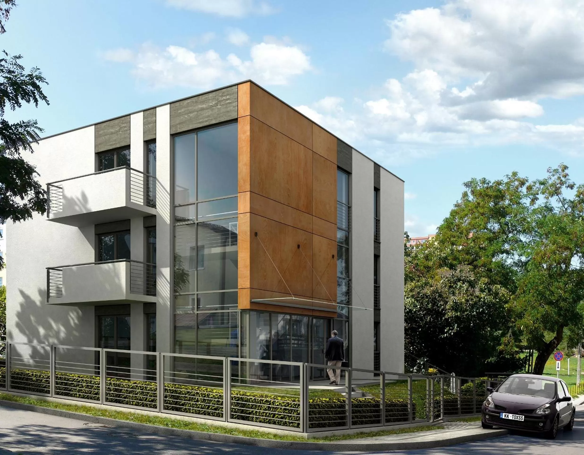 Facade/entrance in Willa Długa No 4 Bed & Breakfast - Gdynia