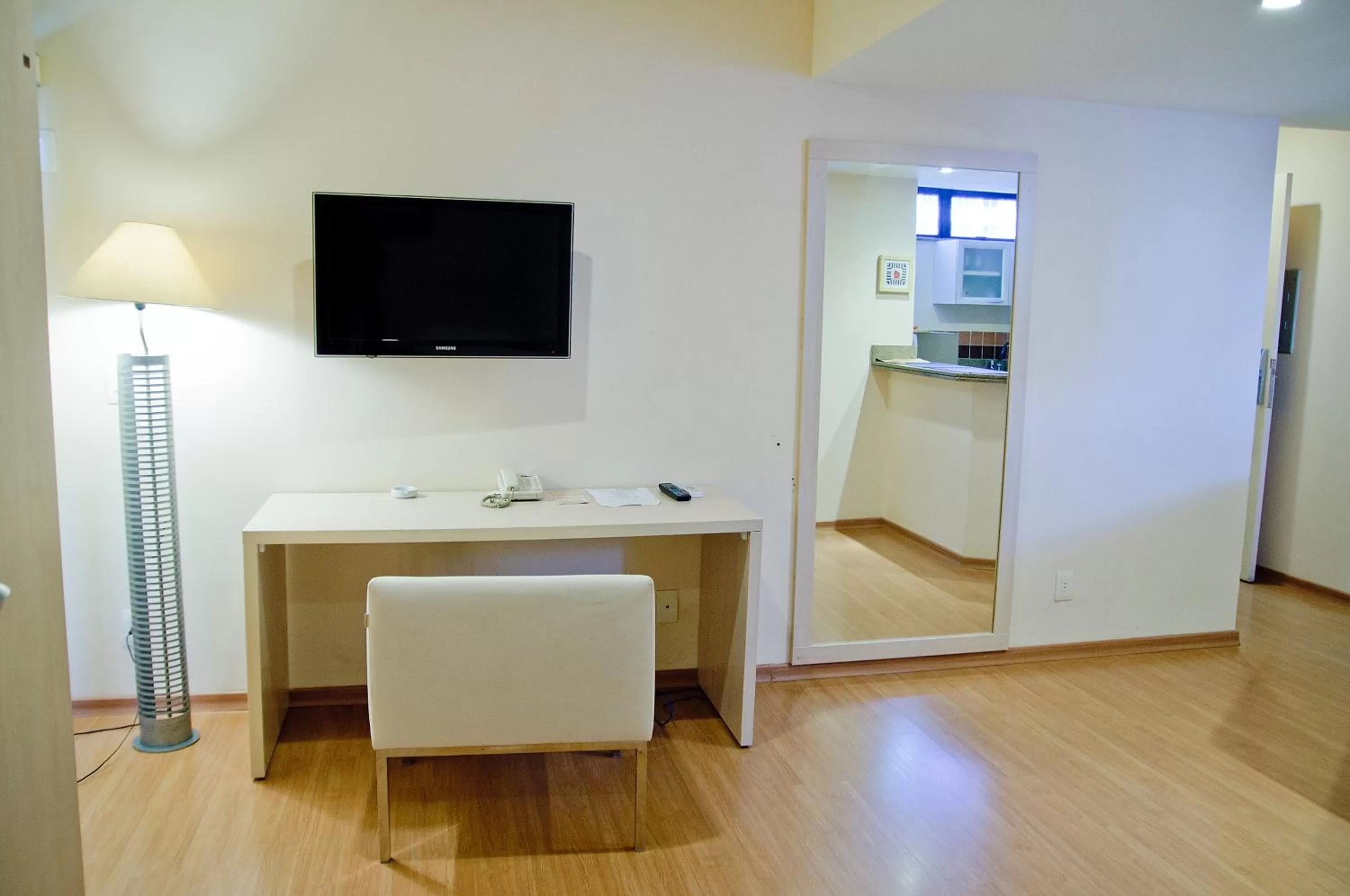 Bedroom in Mont Blanc Apart Hotel Nova Iguaçu