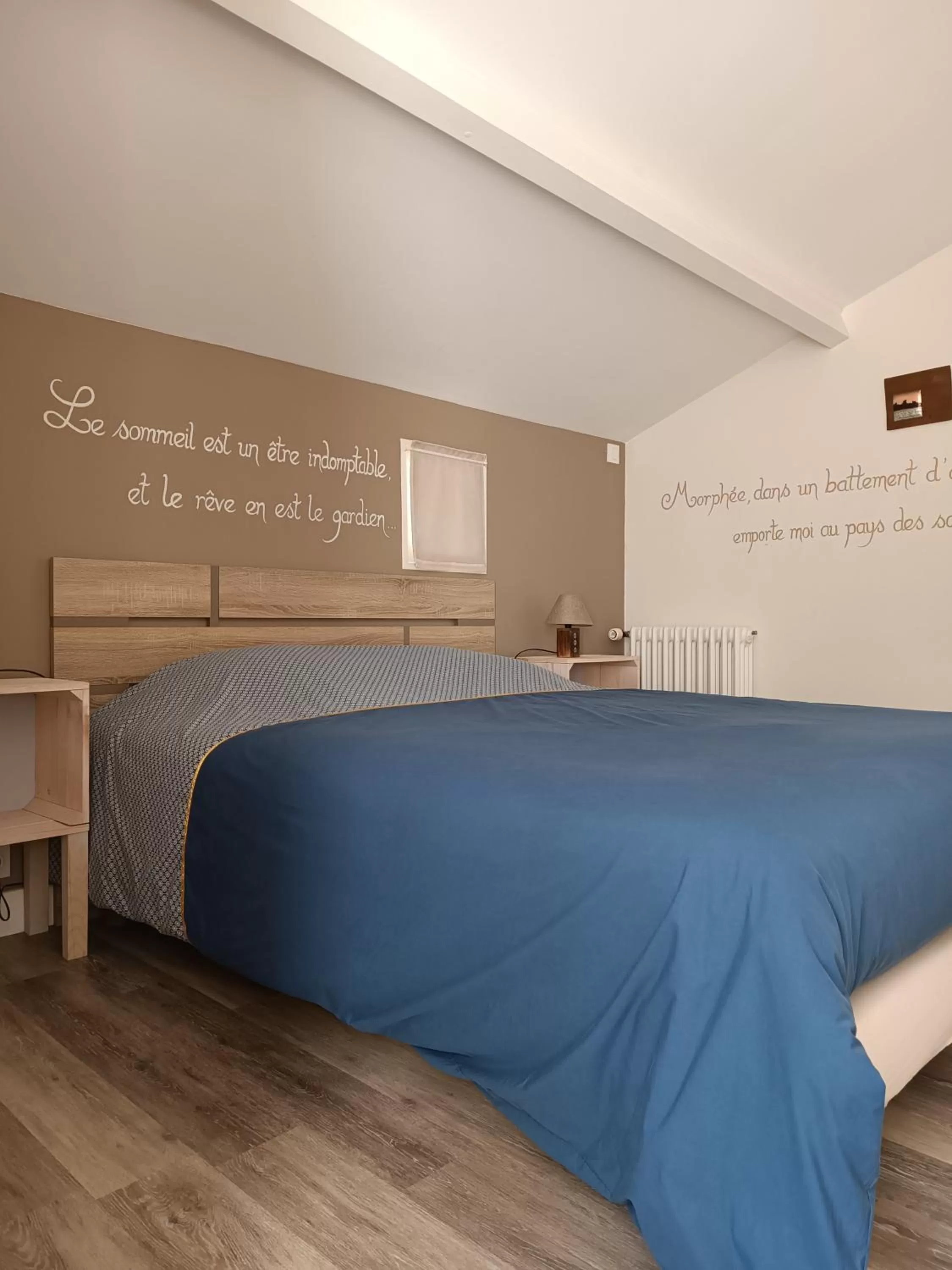 Bed in Les granges du chiron