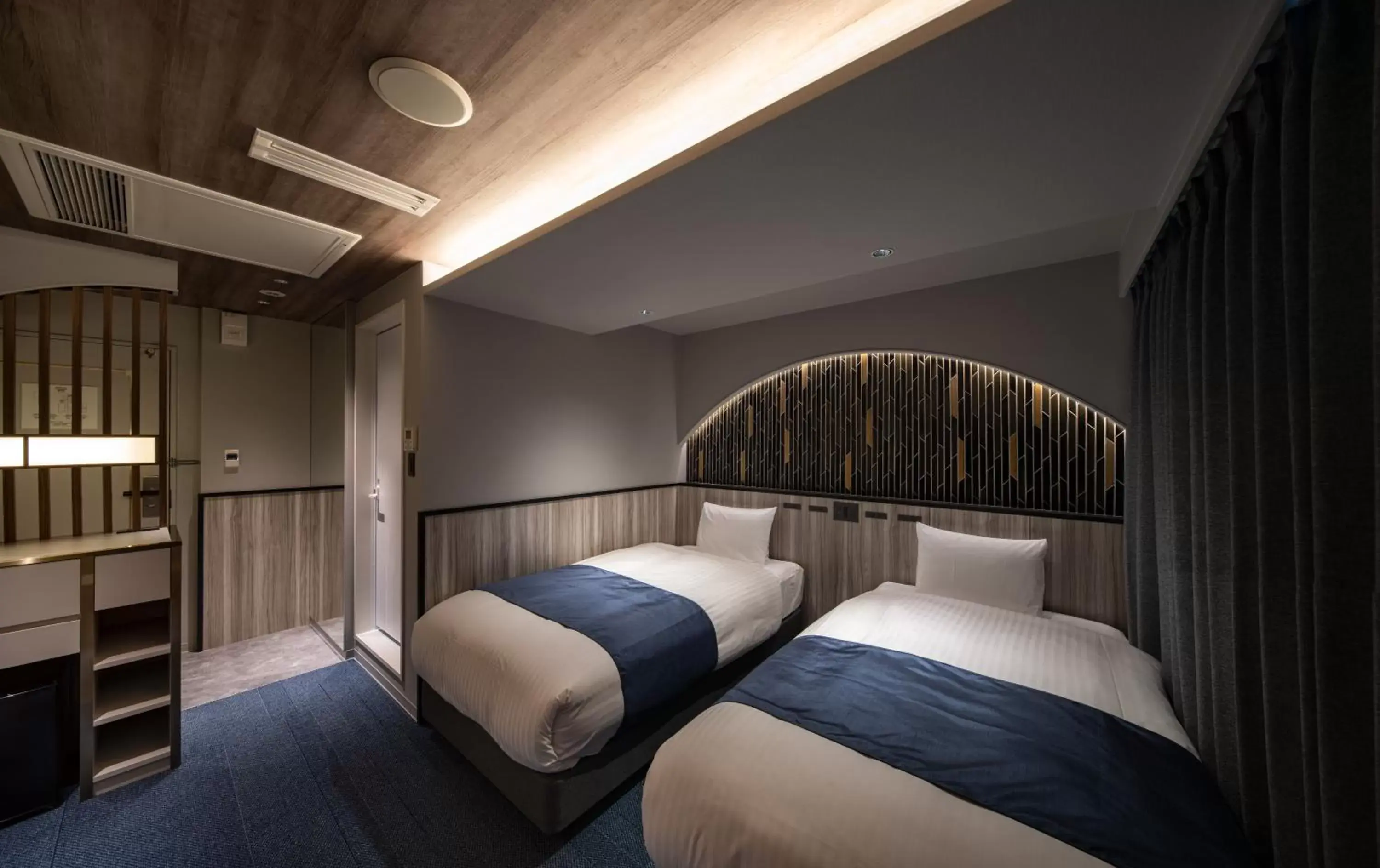 Bed in Dotonbori Hotel