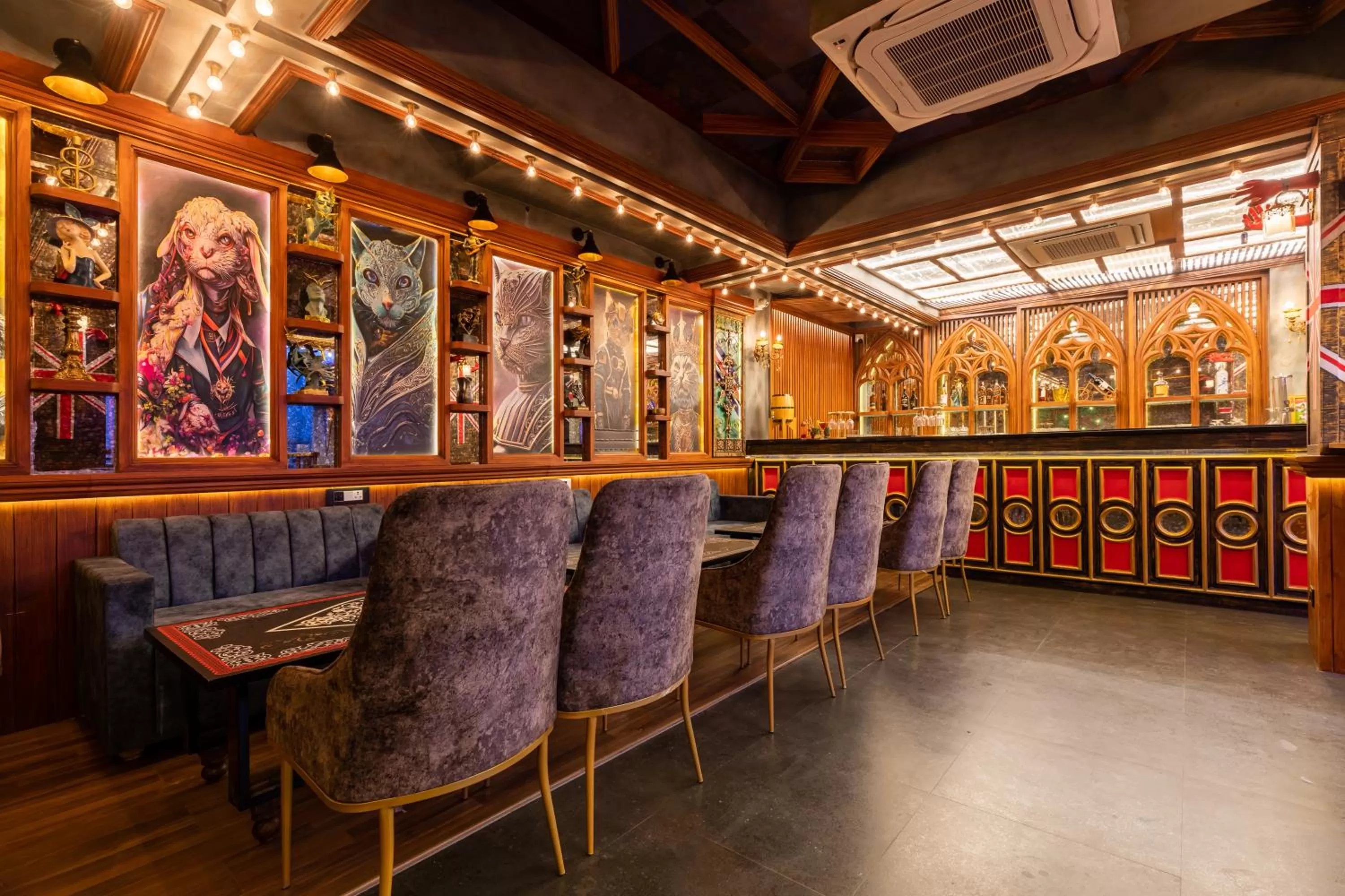 Lounge or bar in The Grand Shaurya