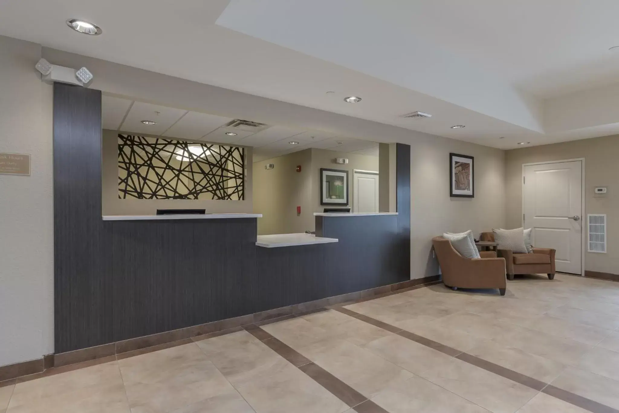 Property building, Lobby/Reception in Candlewood Suites Mishawaka, an IHG Hotel