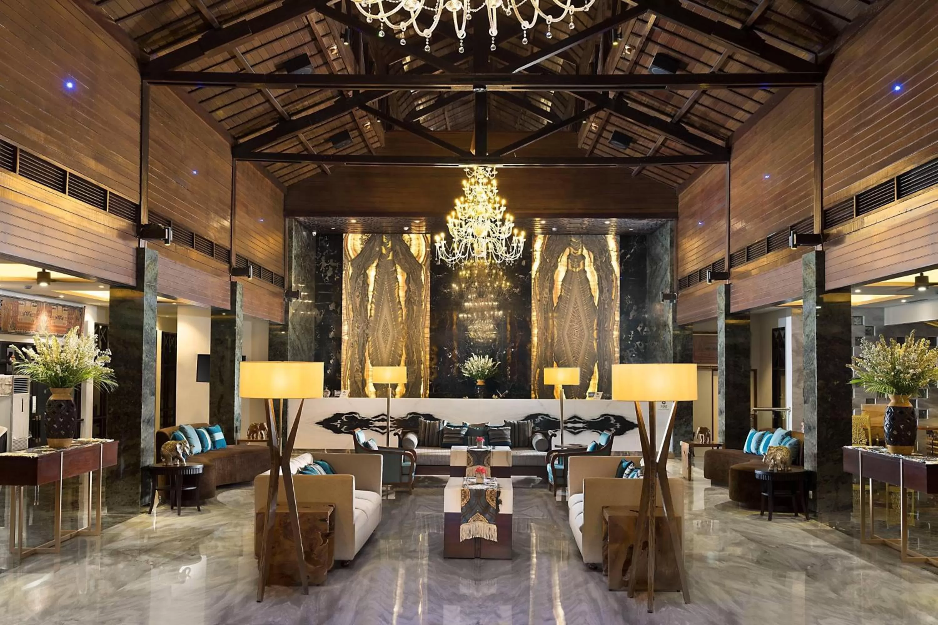 Lobby or reception in AKAR Hotels & Resort Lampung