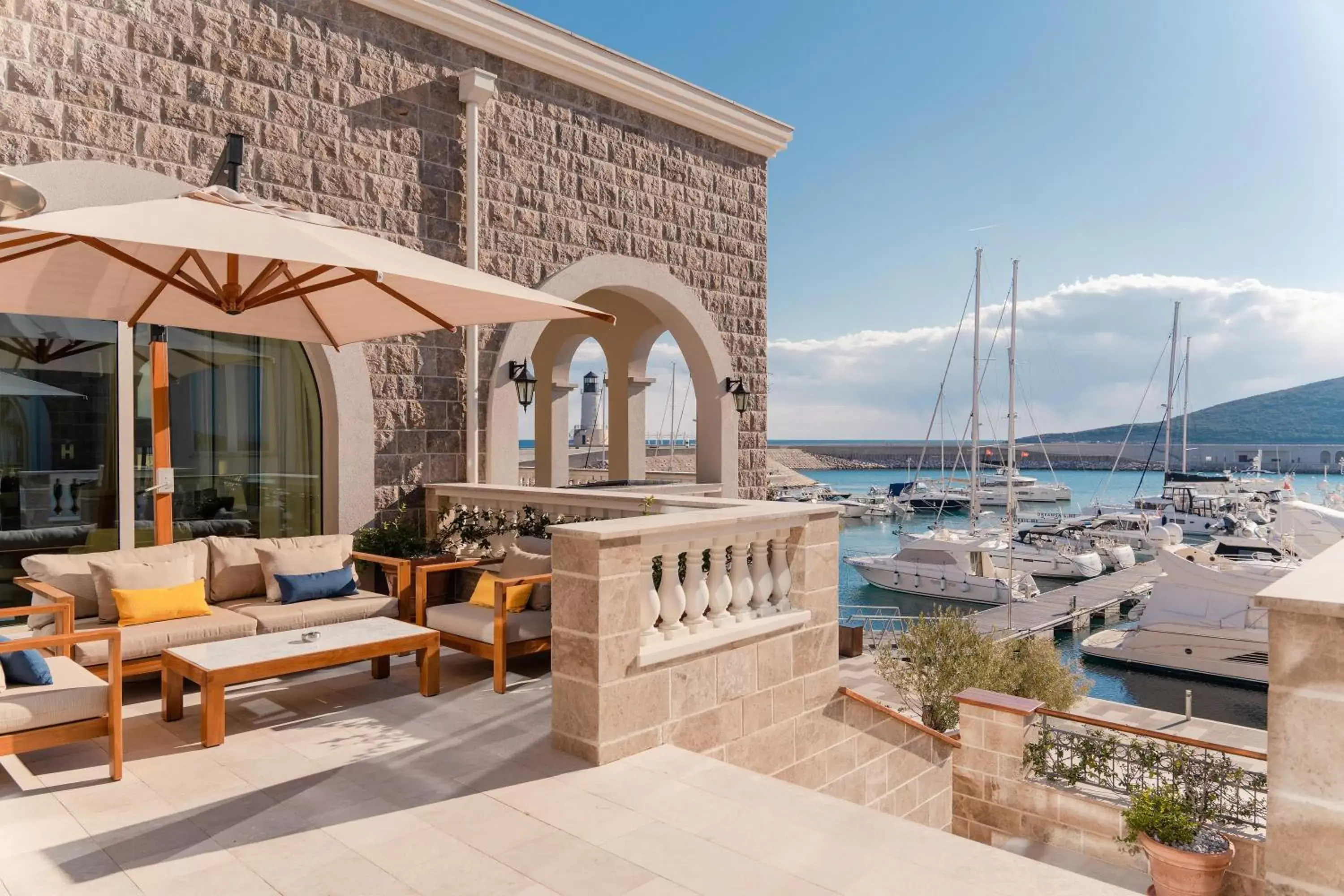 Balcony/Terrace in The Chedi Luštica Bay