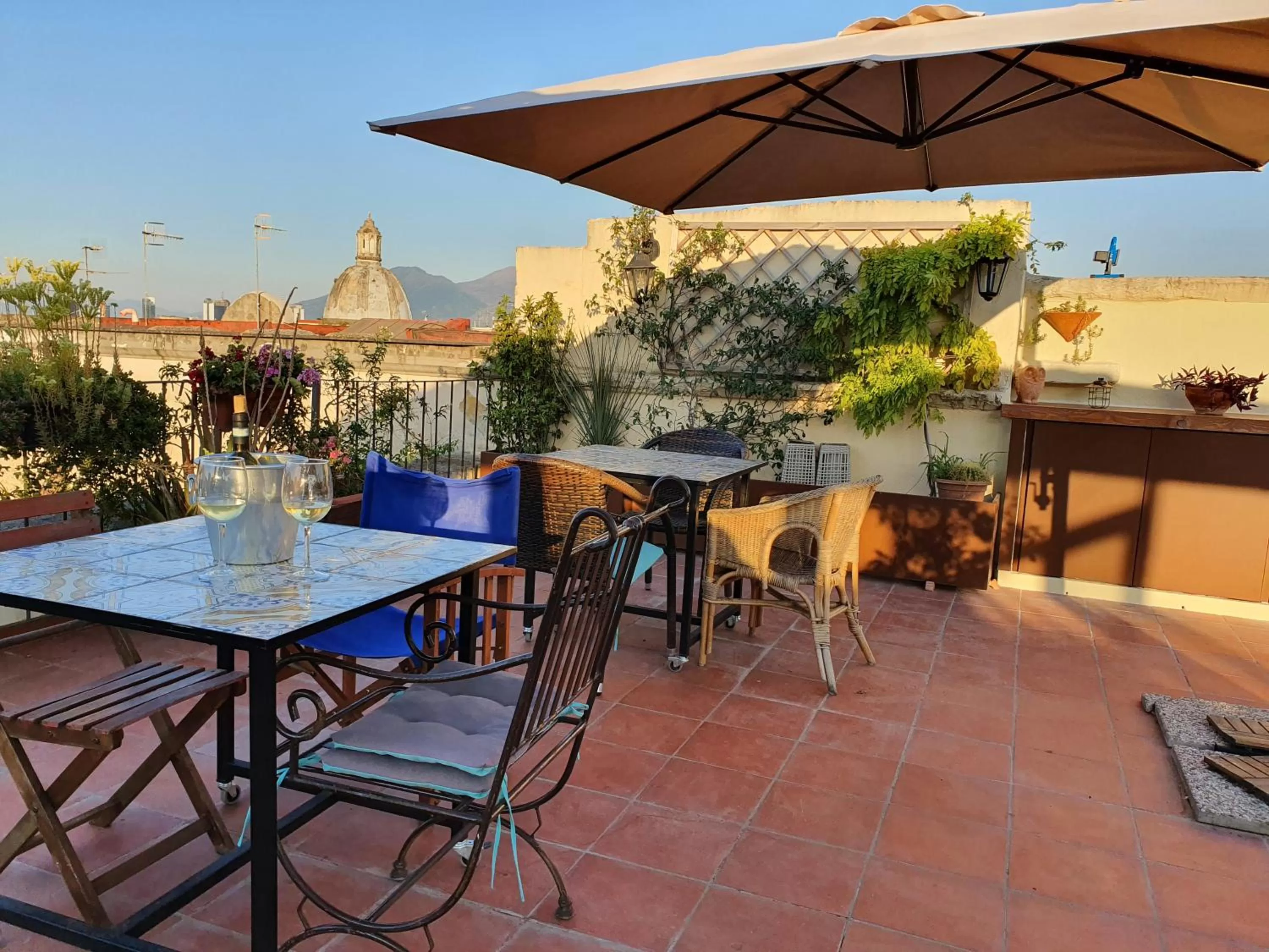 Patio in The Spanish Palace, Suites, Rooms, Apartments & Terraces