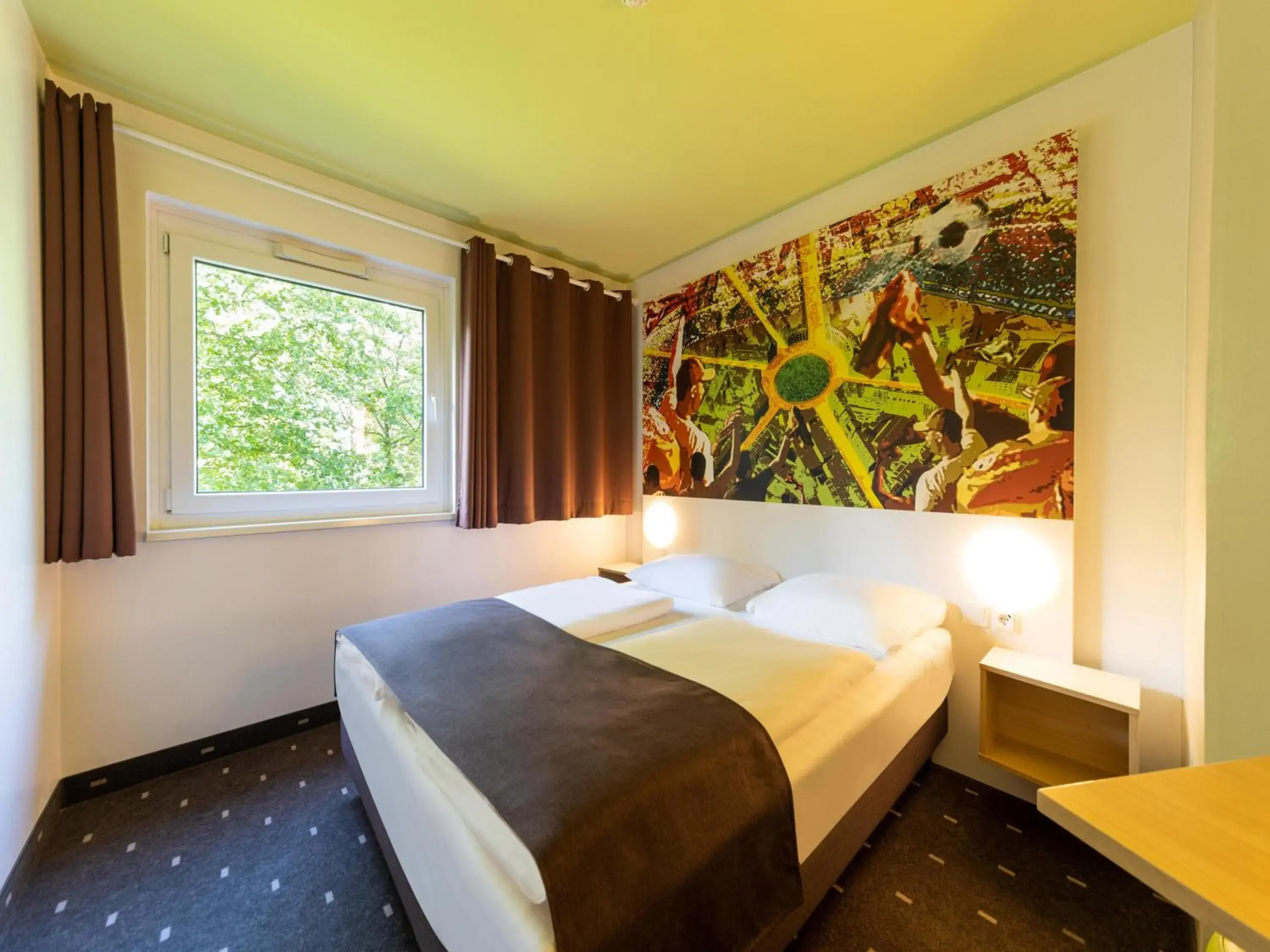 Bed in B&B Hotel Dortmund Messe