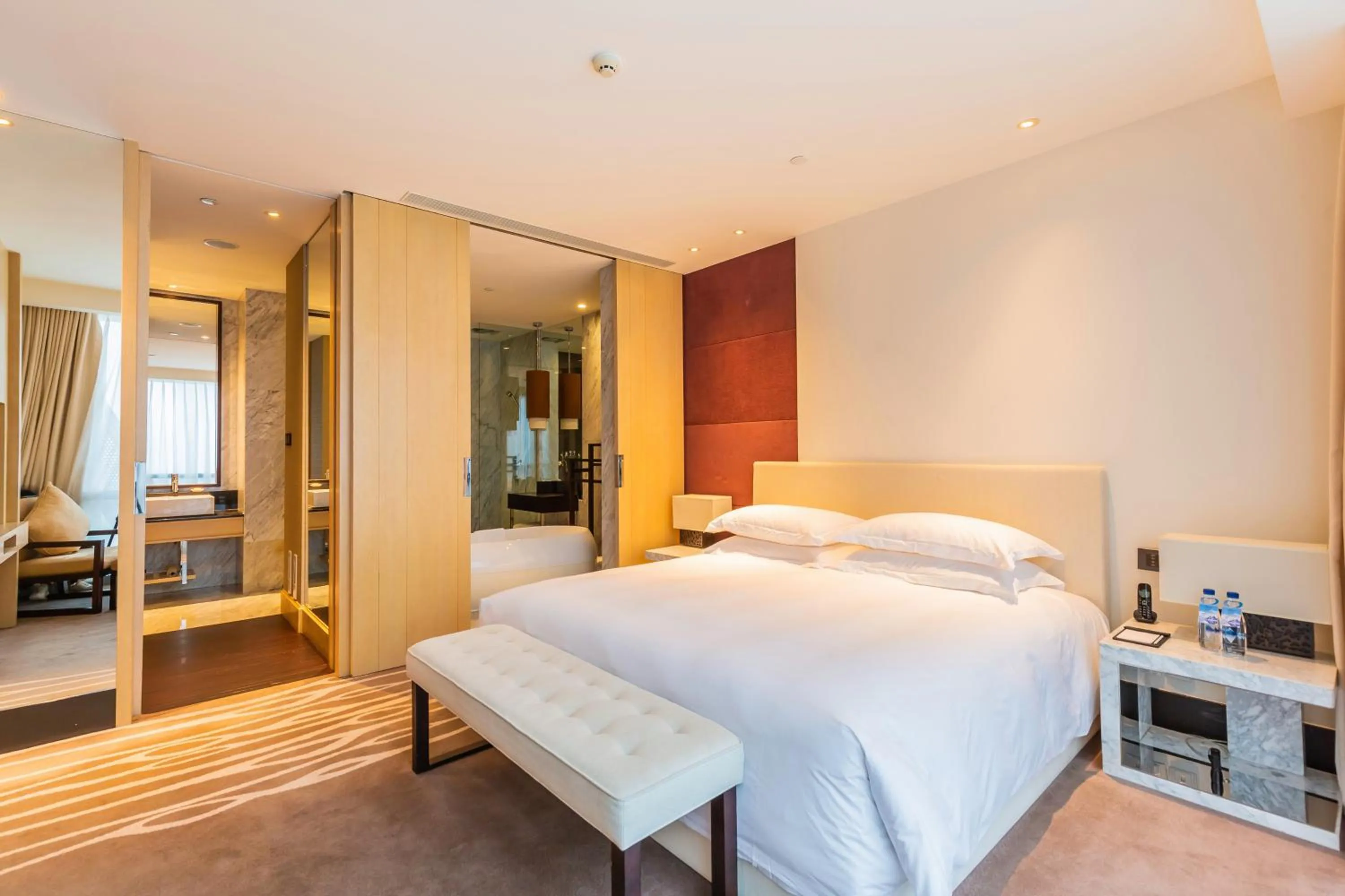 Bedroom, Bed in Hotel Kapok Shenzhen Bay