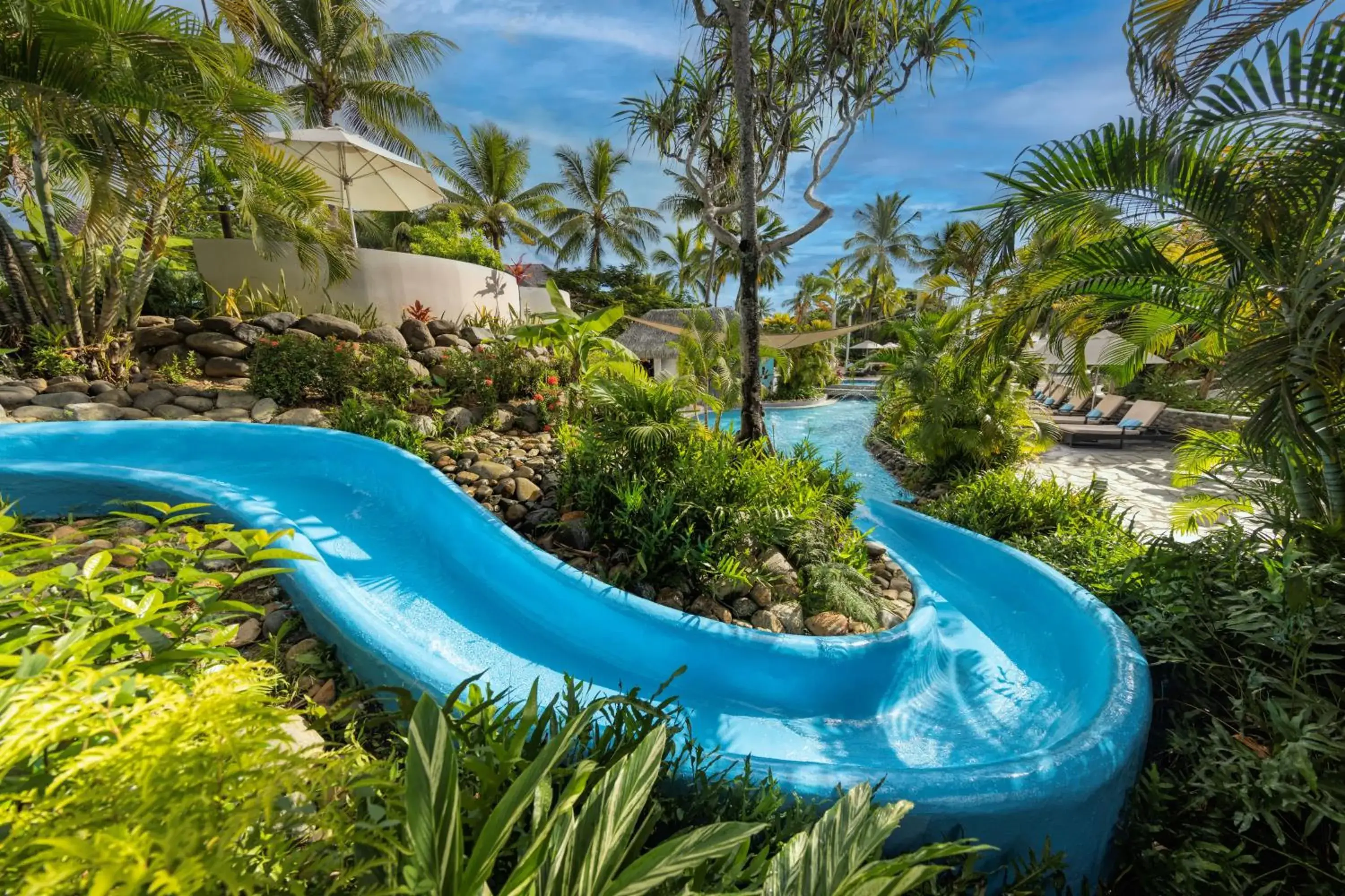Swimming pool, Water Park in Sofitel Fiji Resort & Spa