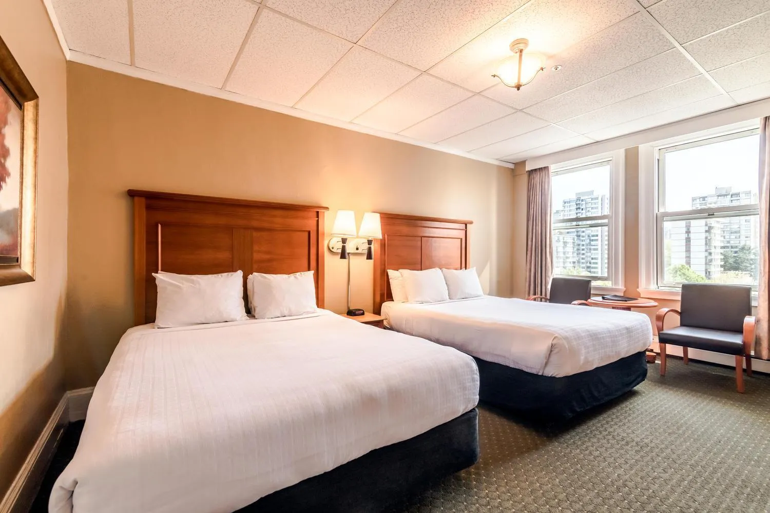 Bed in The Sylvia Hotel