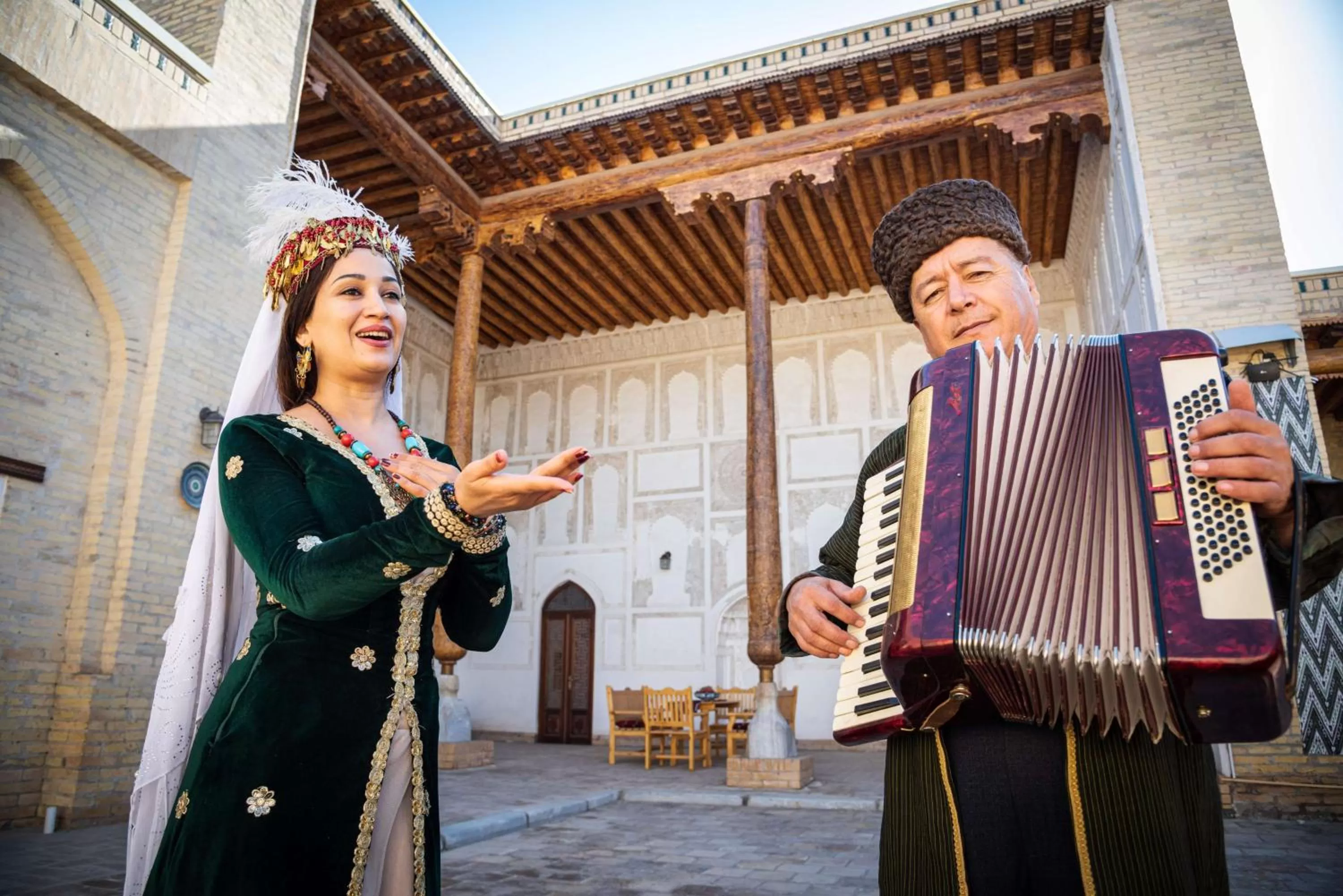 People in New Star Boutique hotel - madrasah Muhammad Mahram 1903
