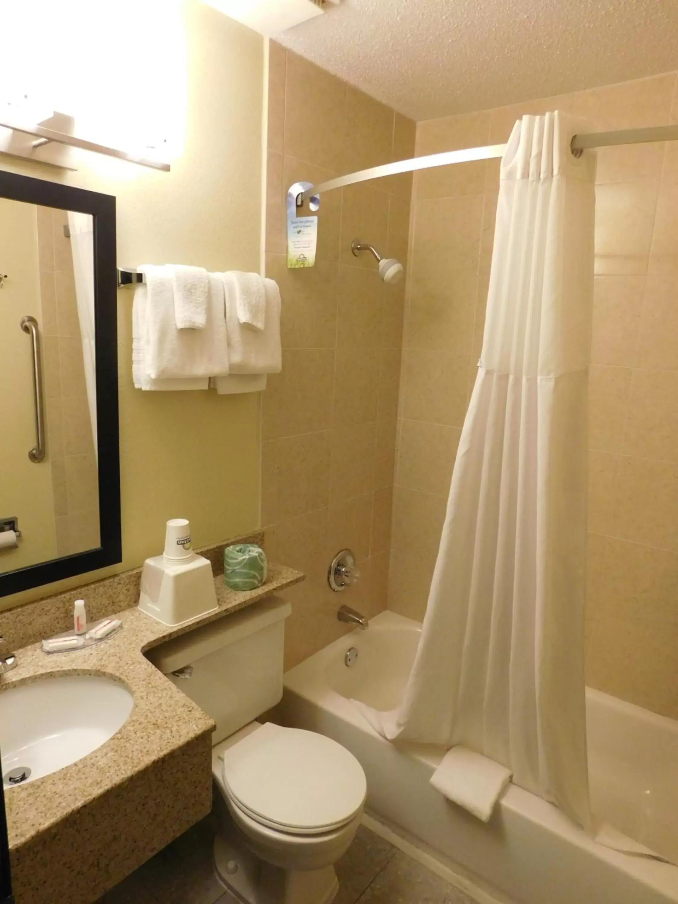 Bathroom in Days Inn by Wyndham Newton