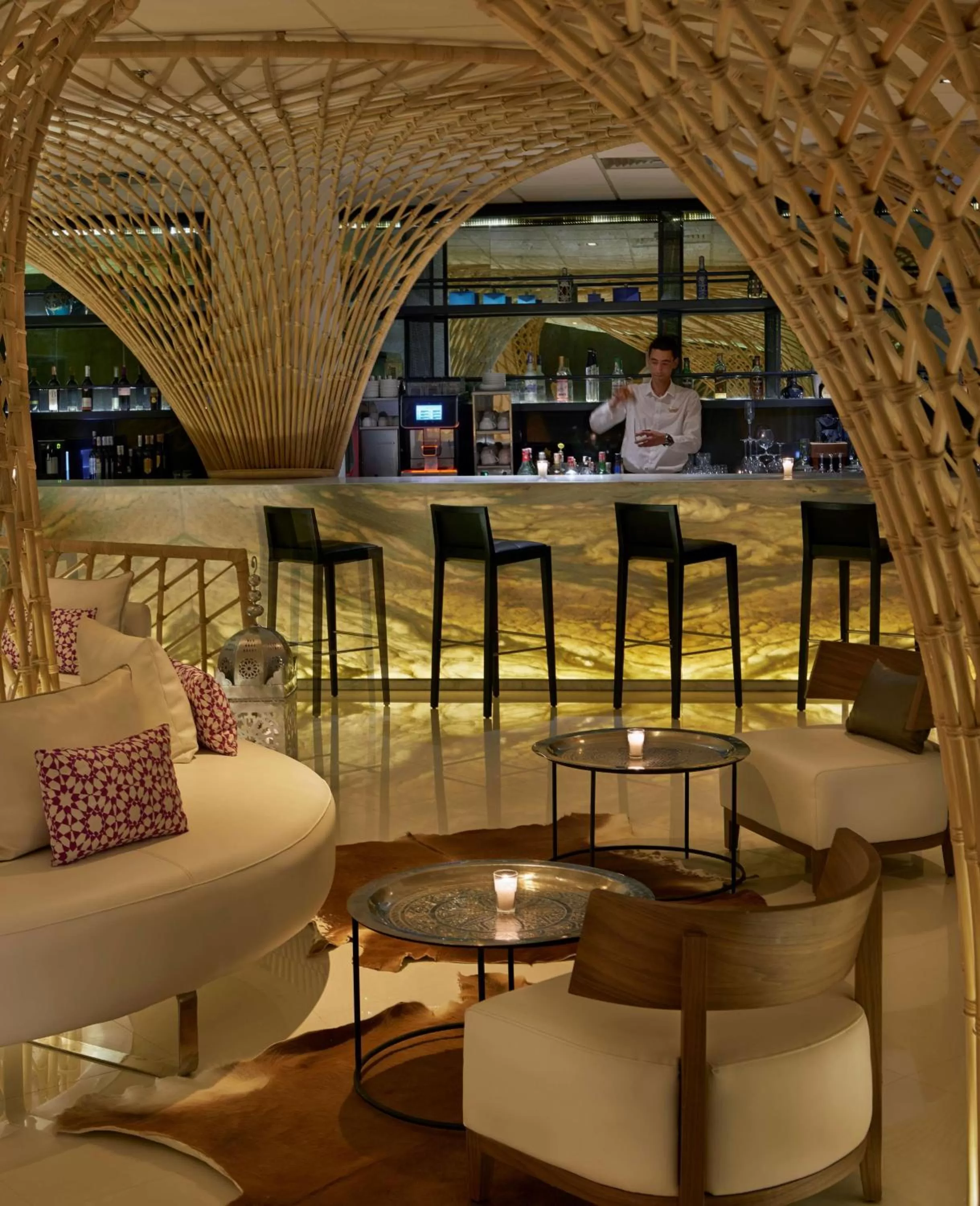 Pool view in Hyatt Place Taghazout Bay